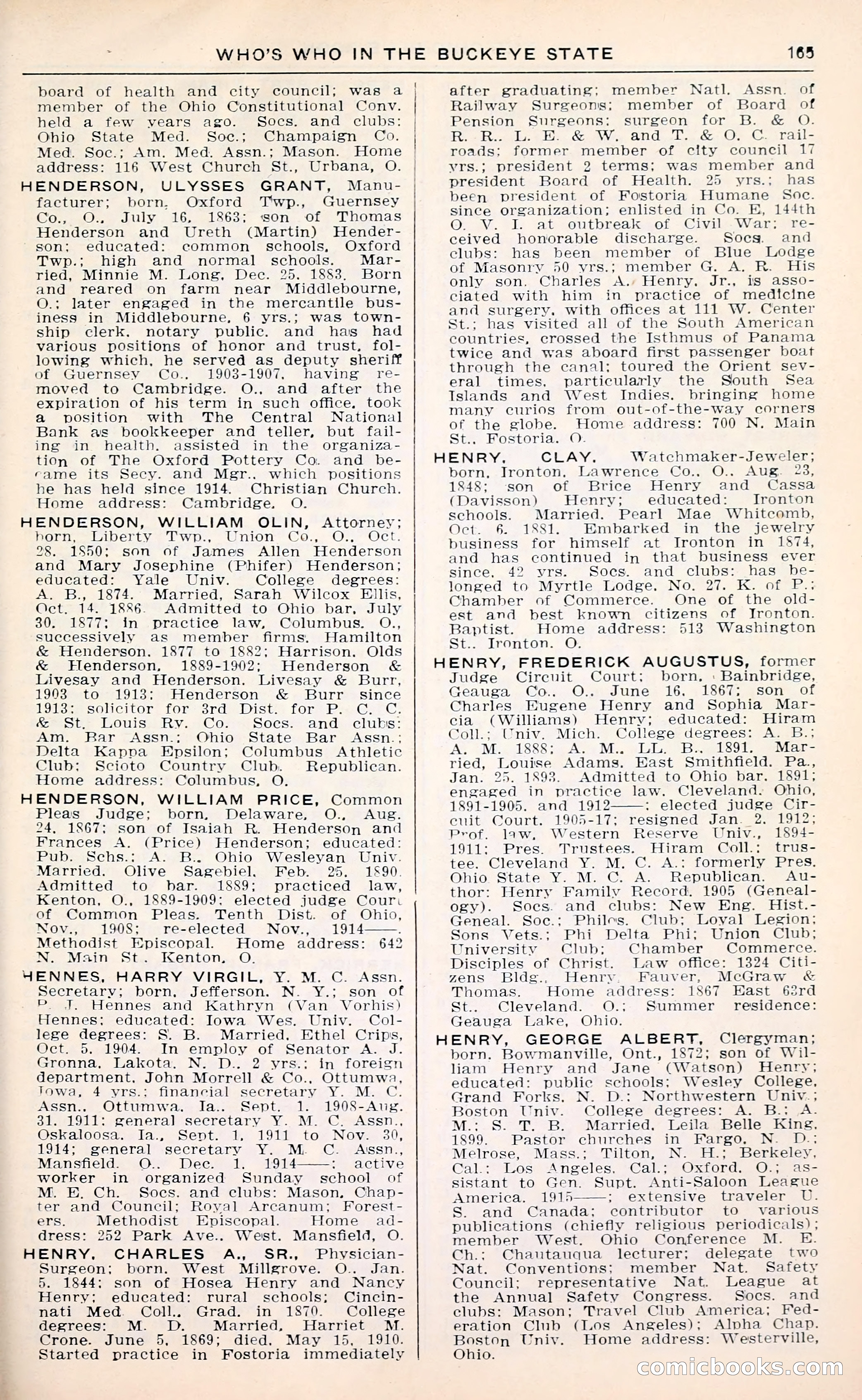 The Ohio Blue Book: Who's Who in the Buckeye State — page 169 of 396
