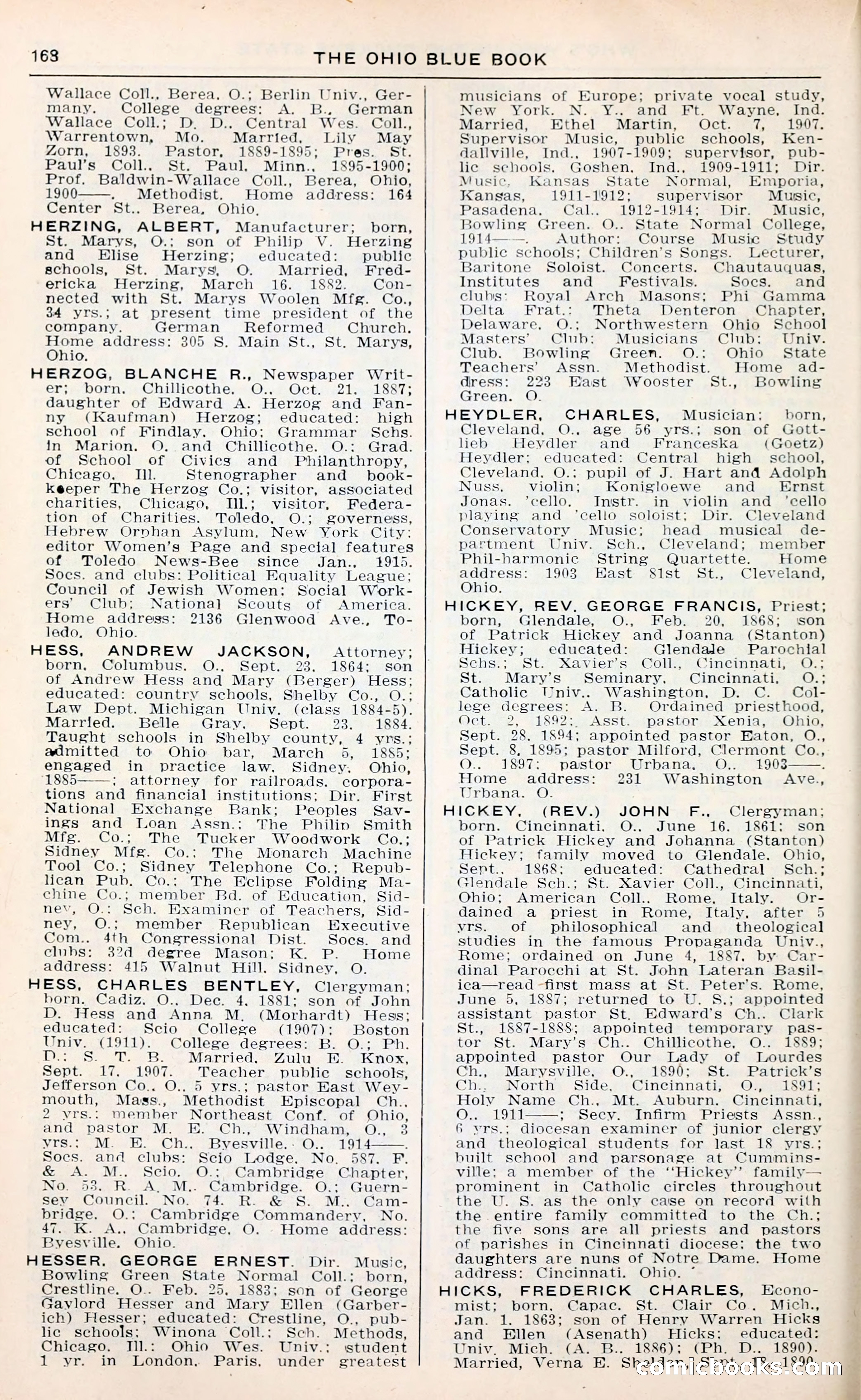 The Ohio Blue Book: Who's Who in the Buckeye State — page 172 of 396