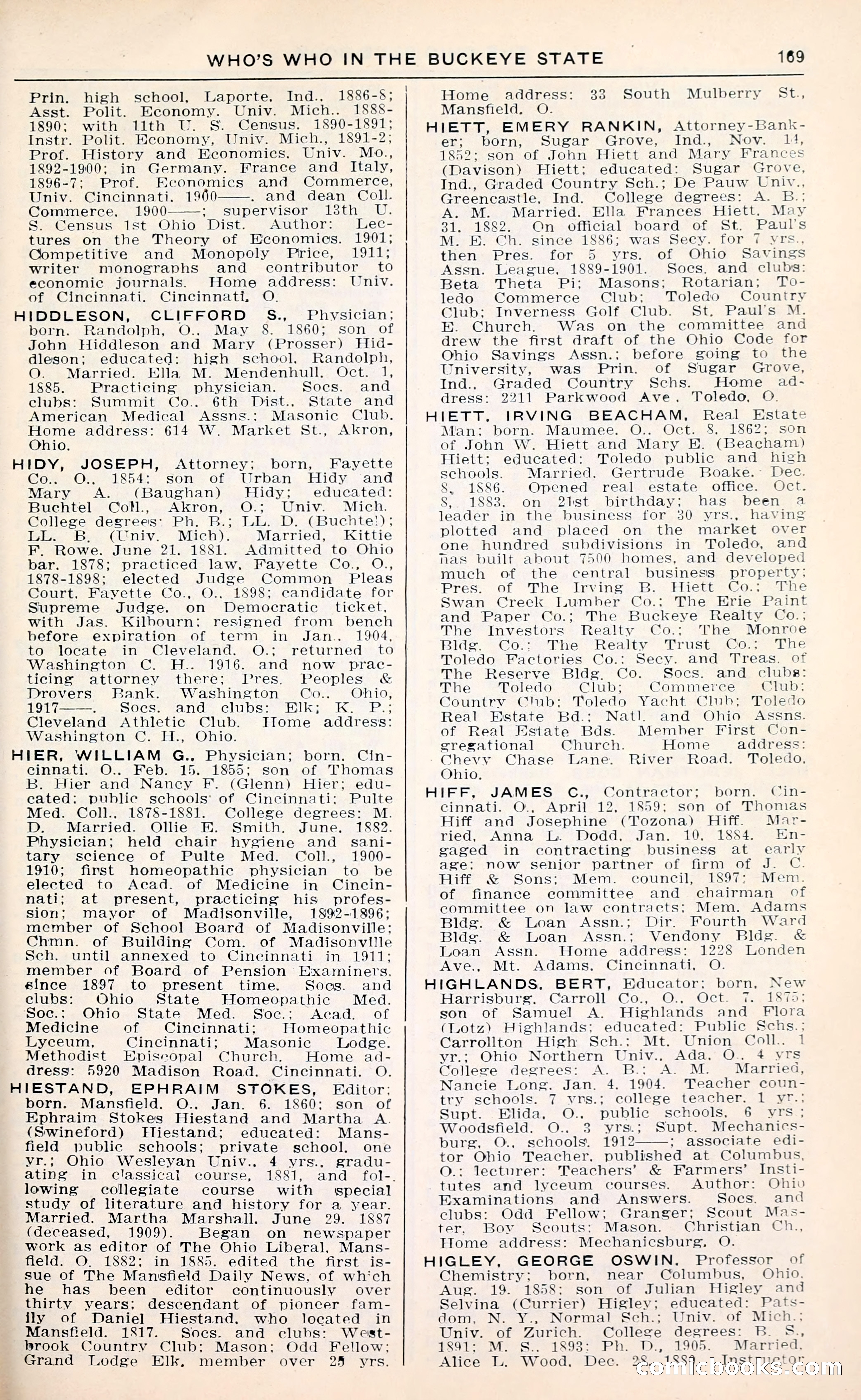 The Ohio Blue Book: Who's Who in the Buckeye State — page 173 of 396