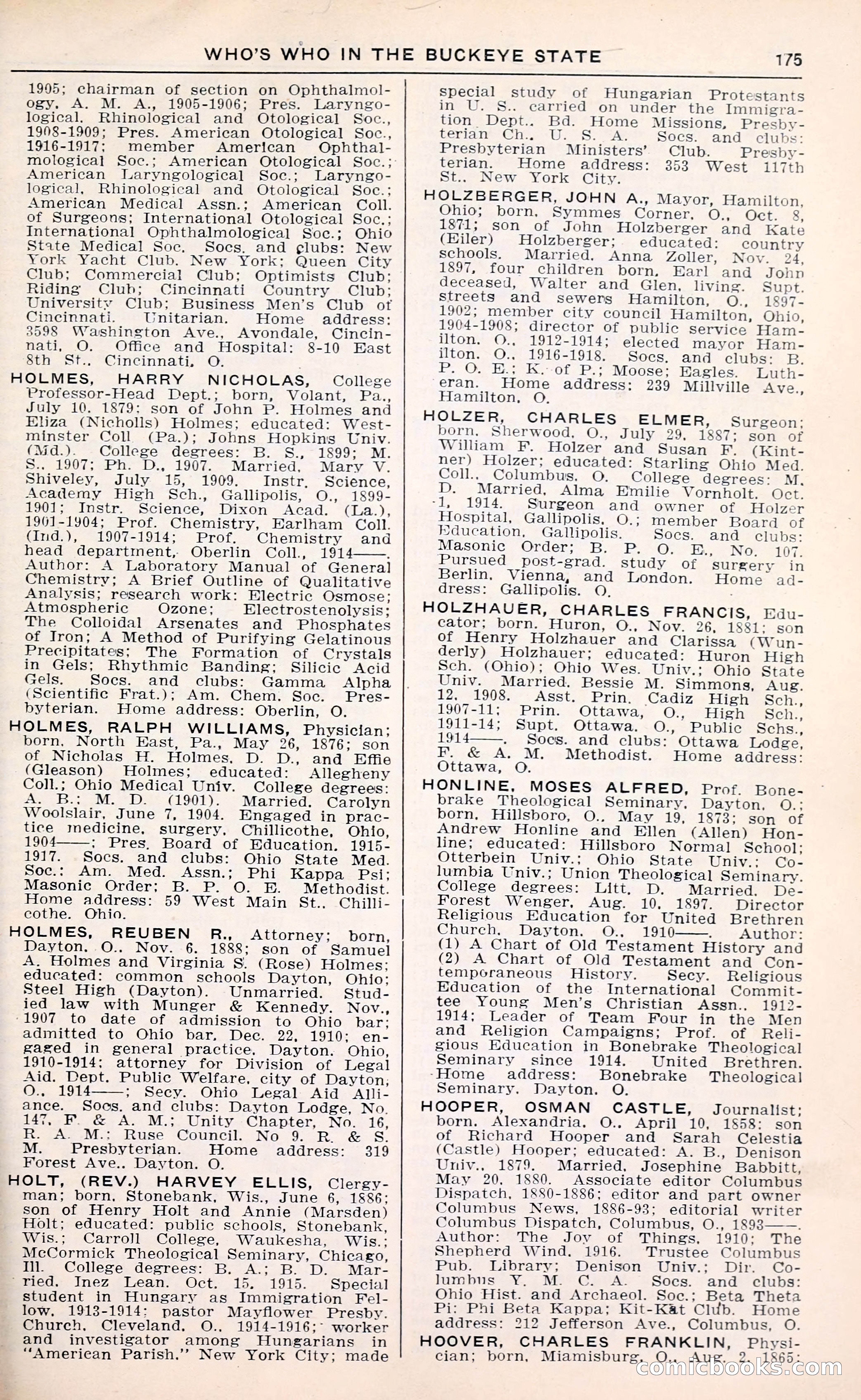 The Ohio Blue Book: Who's Who in the Buckeye State — page 179 of 396