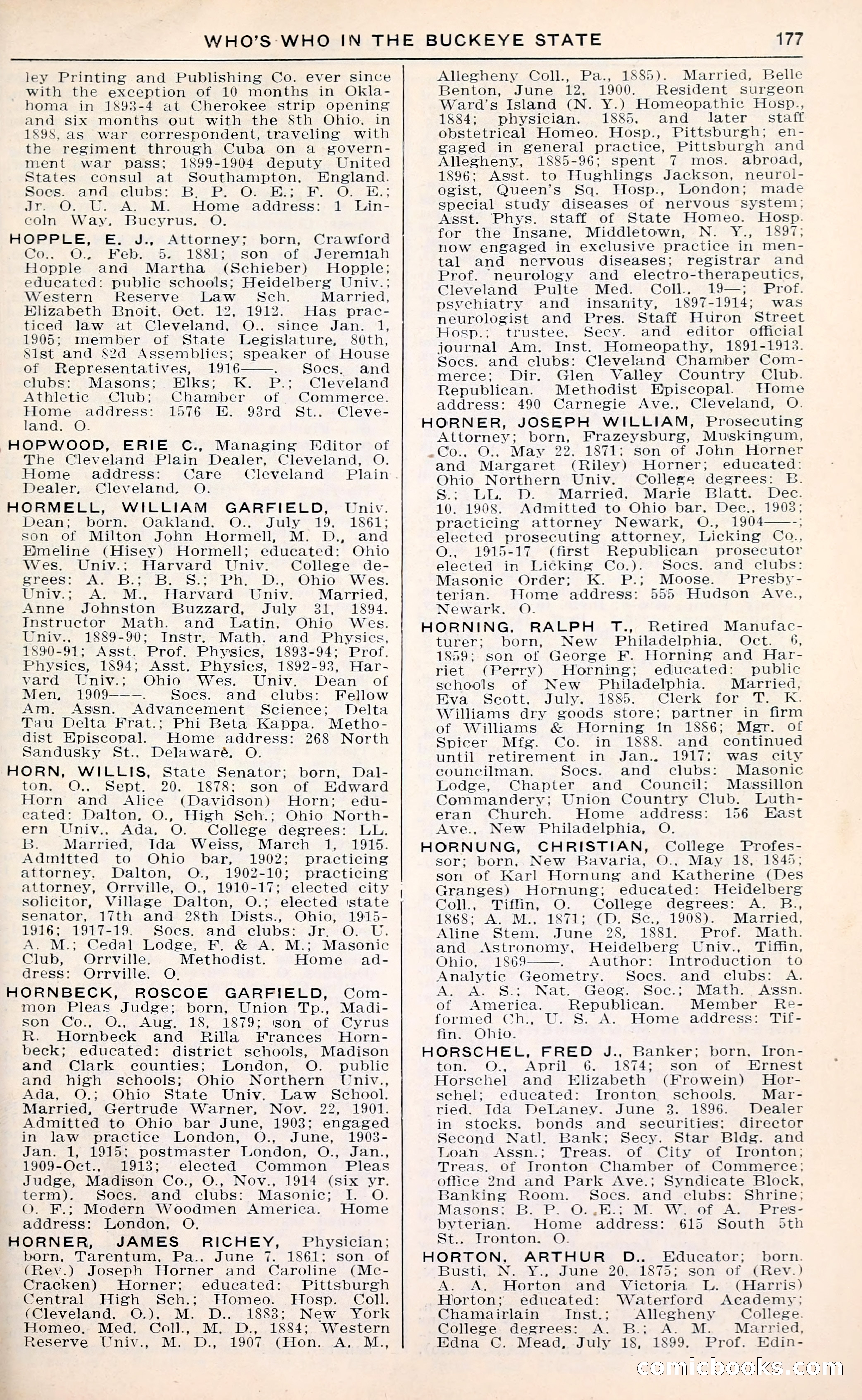 The Ohio Blue Book: Who's Who in the Buckeye State — page 181 of 396