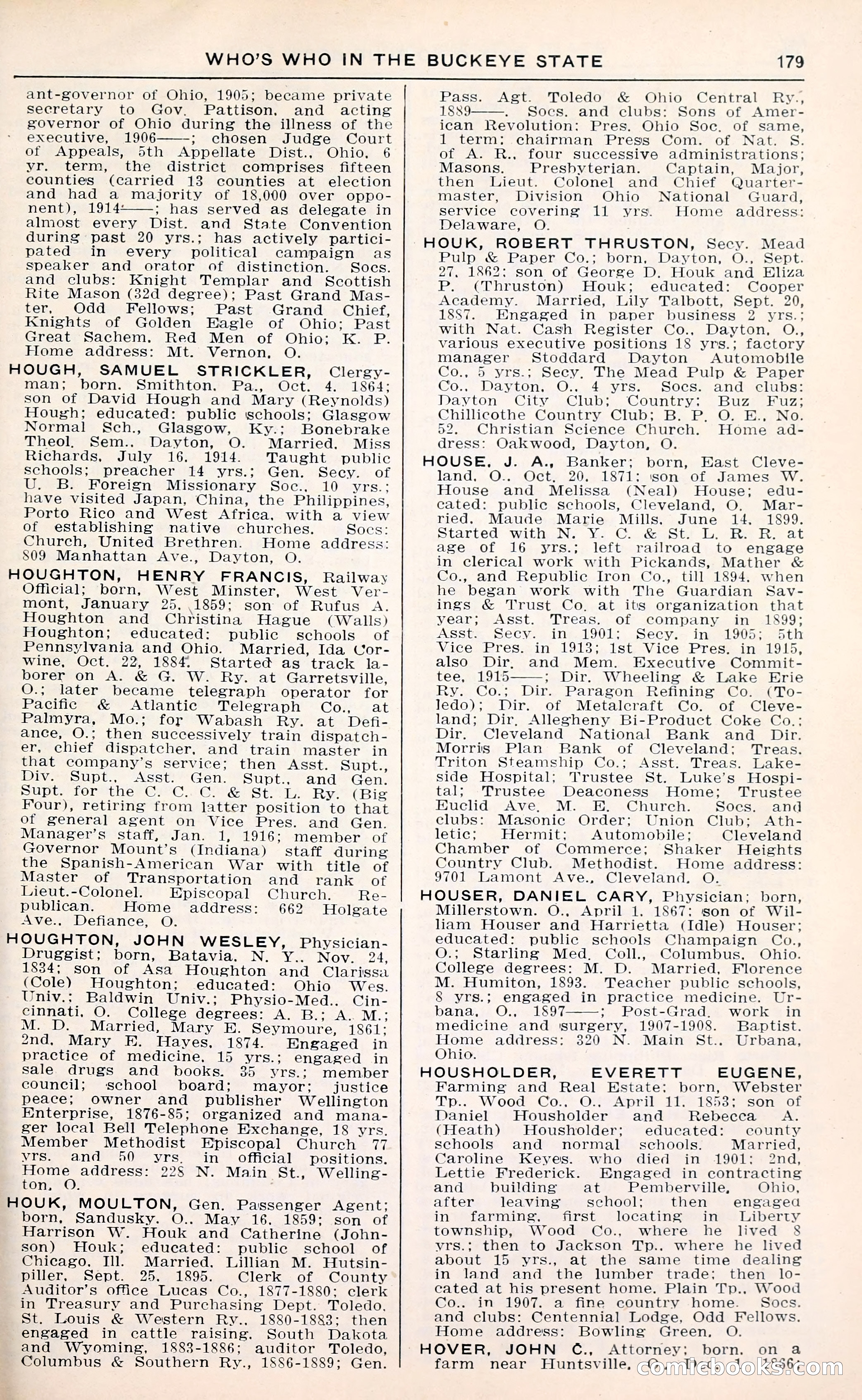 The Ohio Blue Book: Who's Who in the Buckeye State — page 183 of 396
