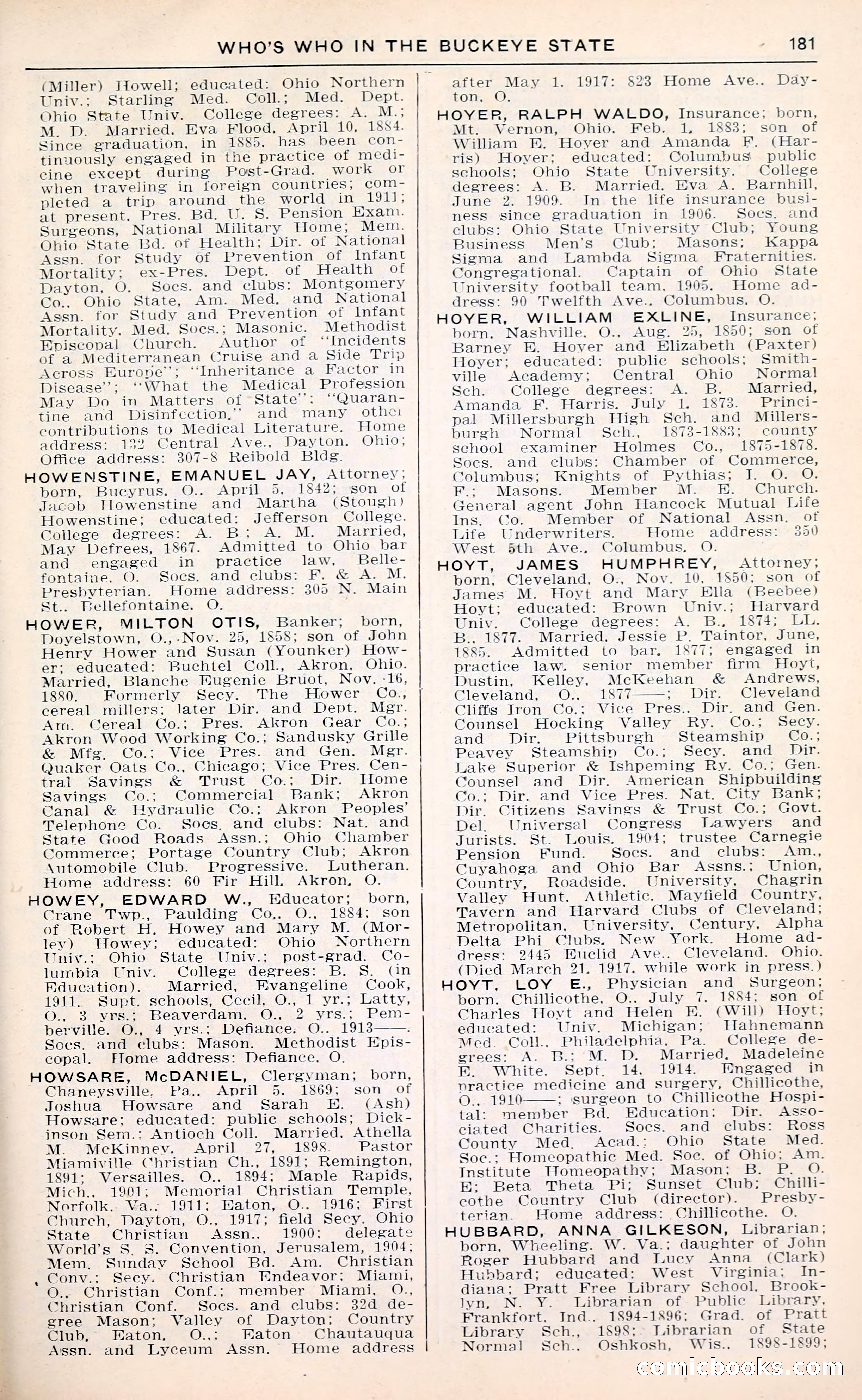 The Ohio Blue Book: Who's Who in the Buckeye State — page 185 of 396