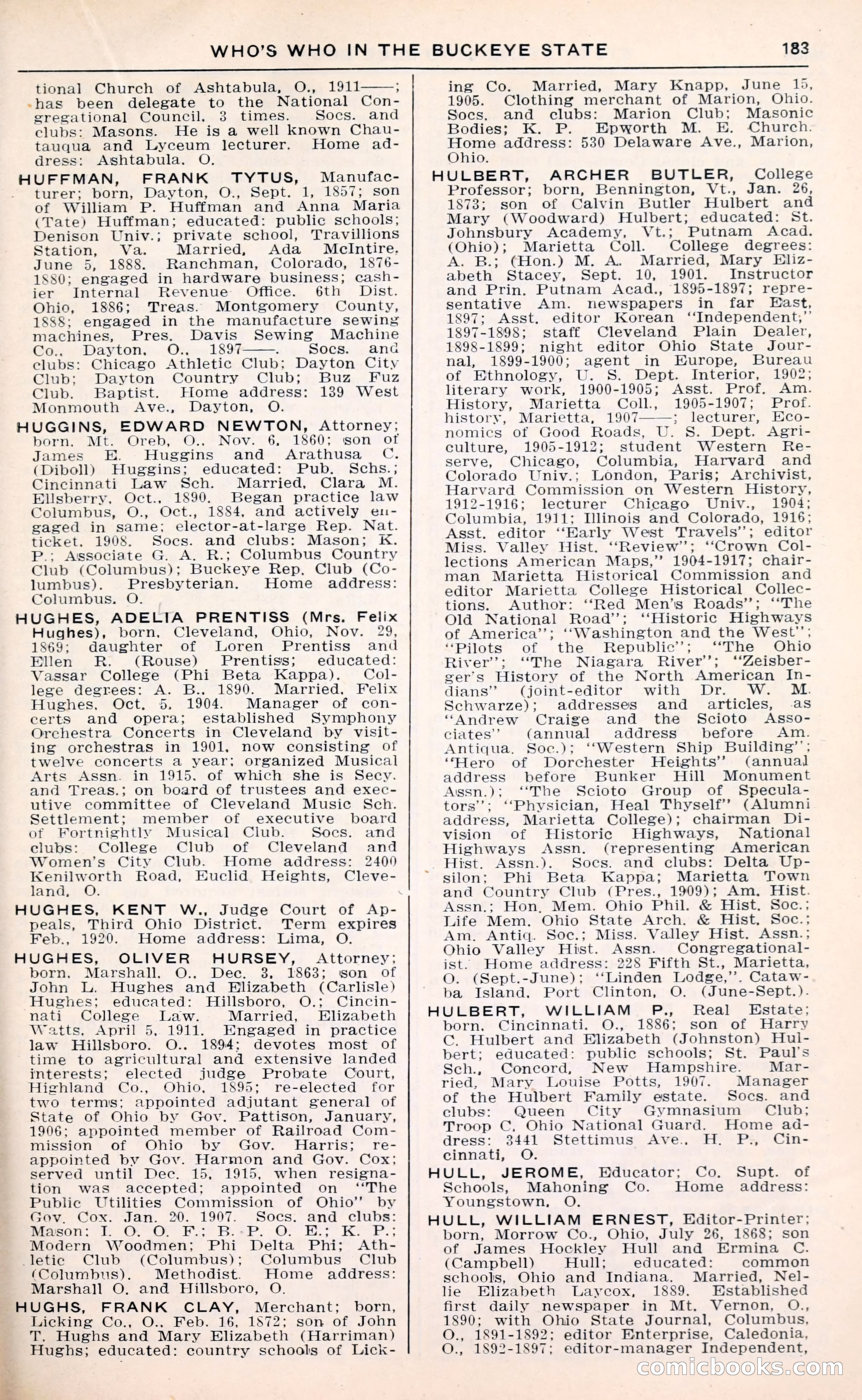 The Ohio Blue Book: Who's Who in the Buckeye State — page 187 of 396