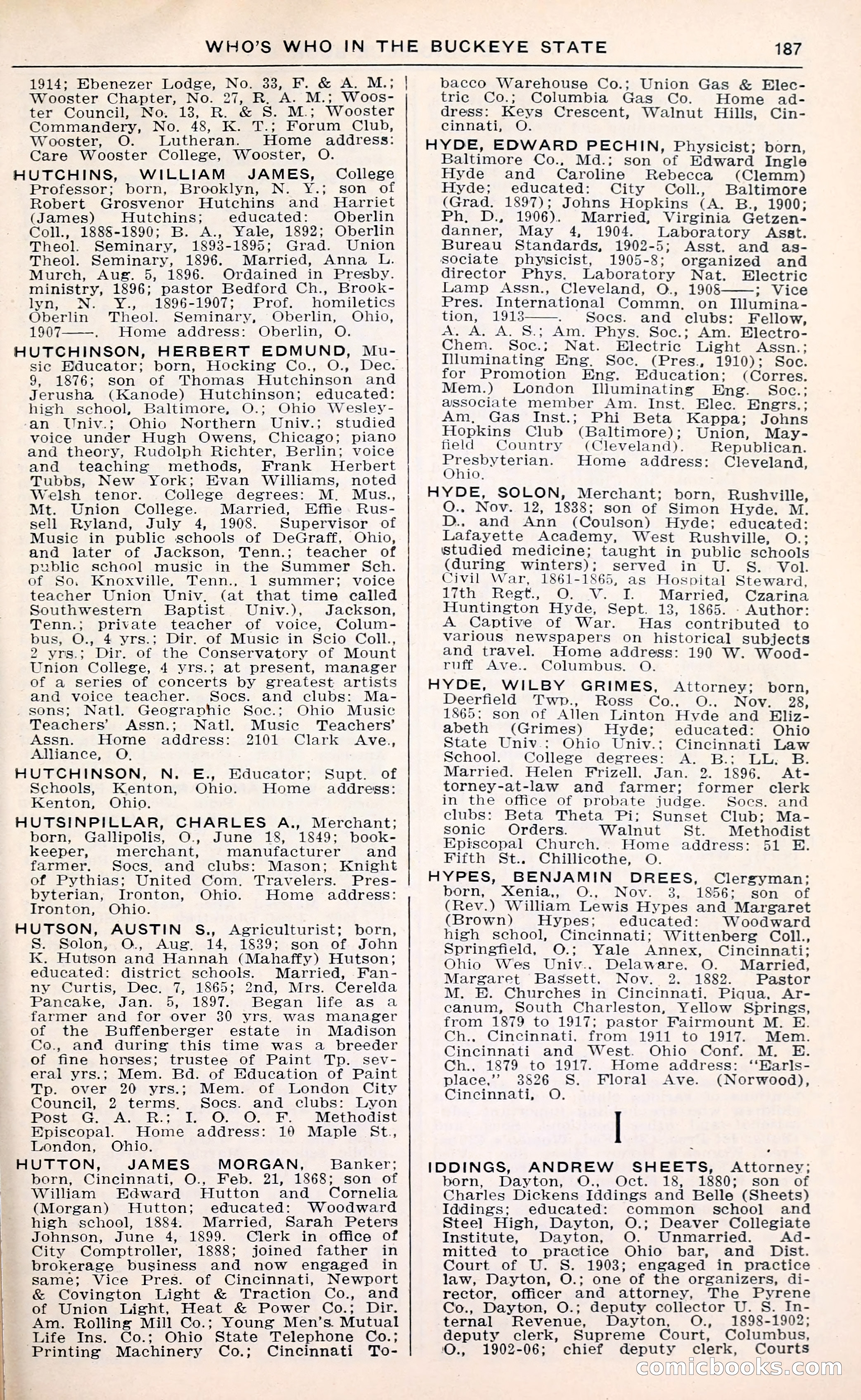 The Ohio Blue Book: Who's Who in the Buckeye State — page 191 of 396
