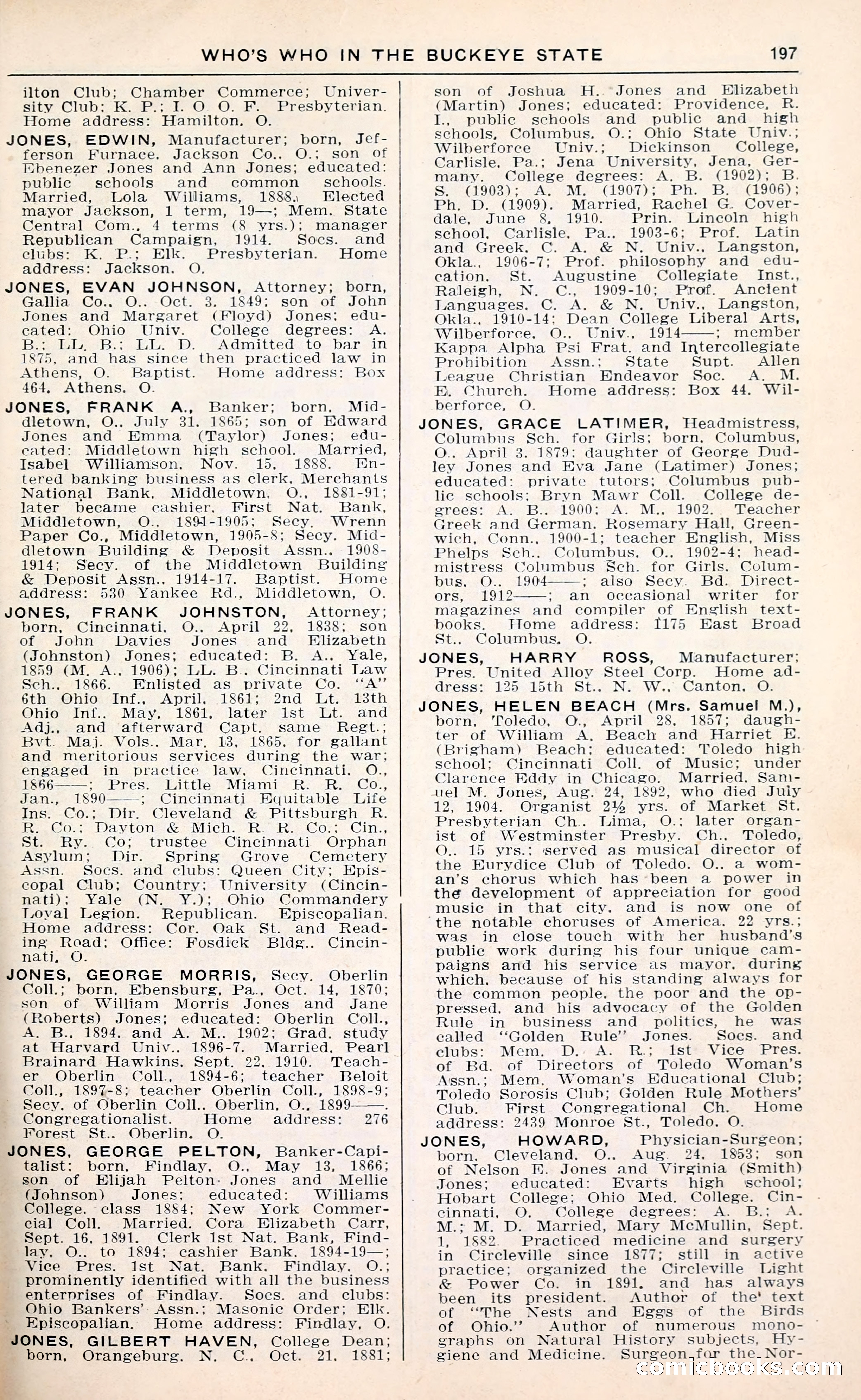The Ohio Blue Book: Who's Who in the Buckeye State — page 201 of 396