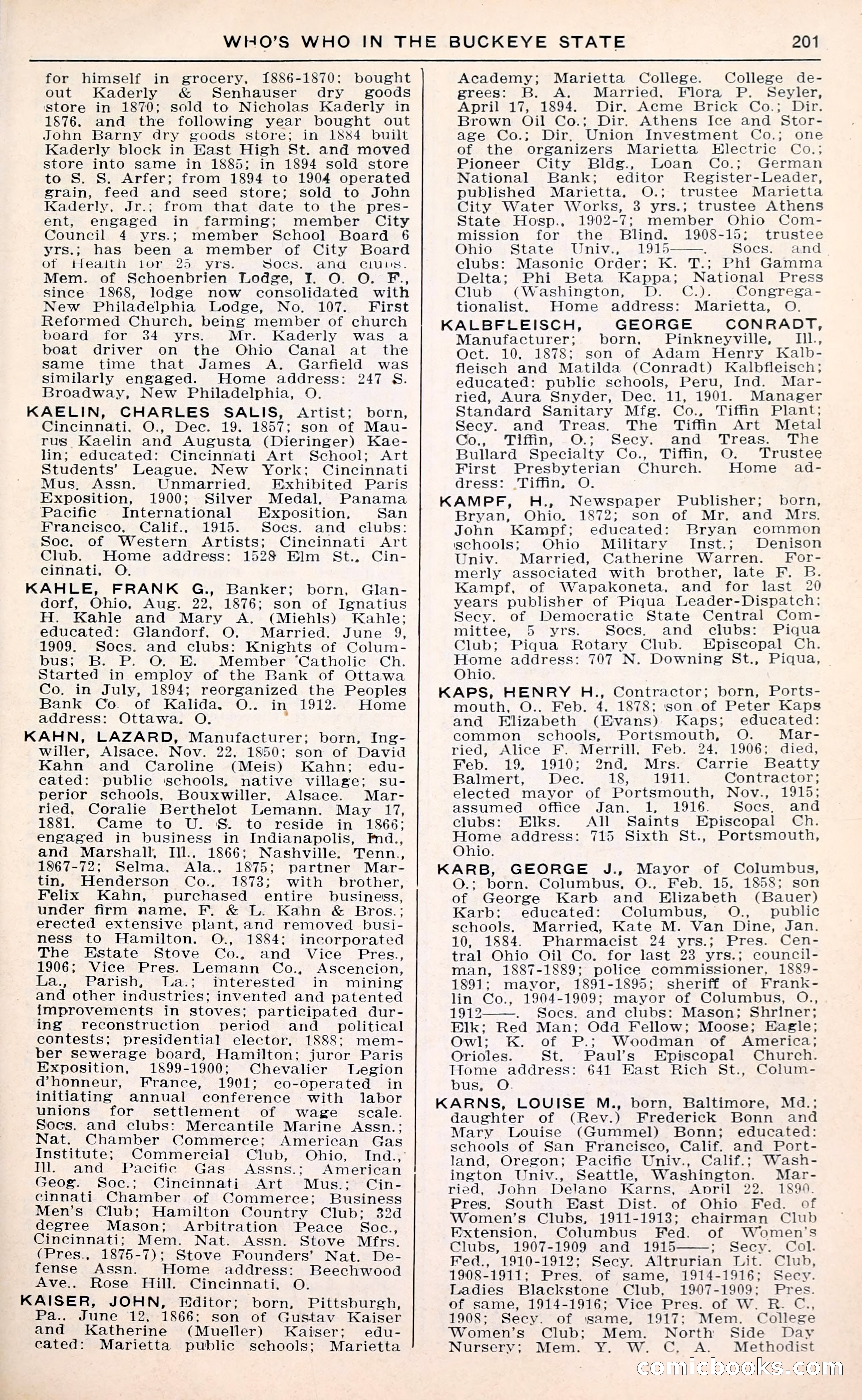The Ohio Blue Book: Who's Who in the Buckeye State — page 205 of 396