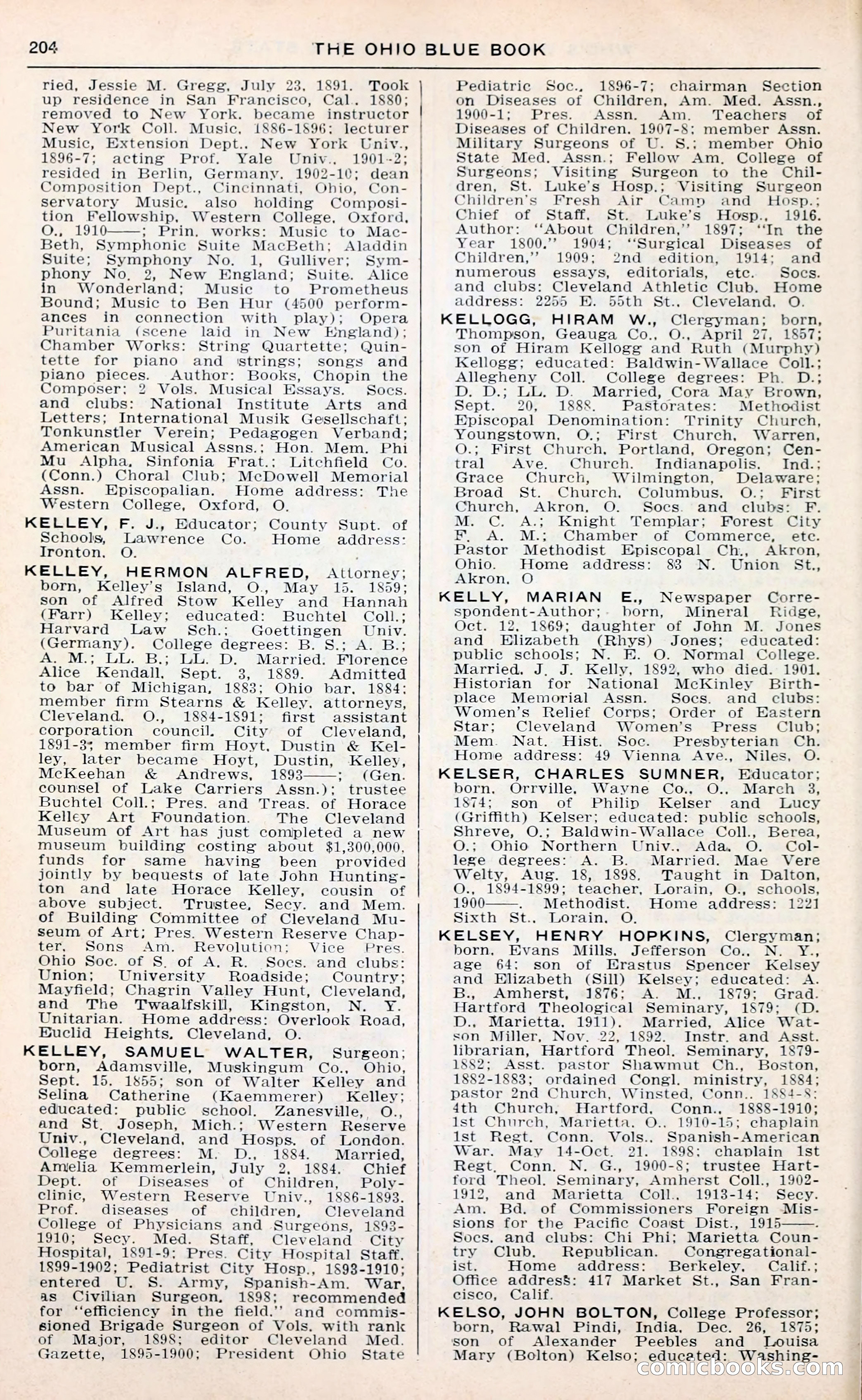 The Ohio Blue Book: Who's Who in the Buckeye State — page 208 of 396