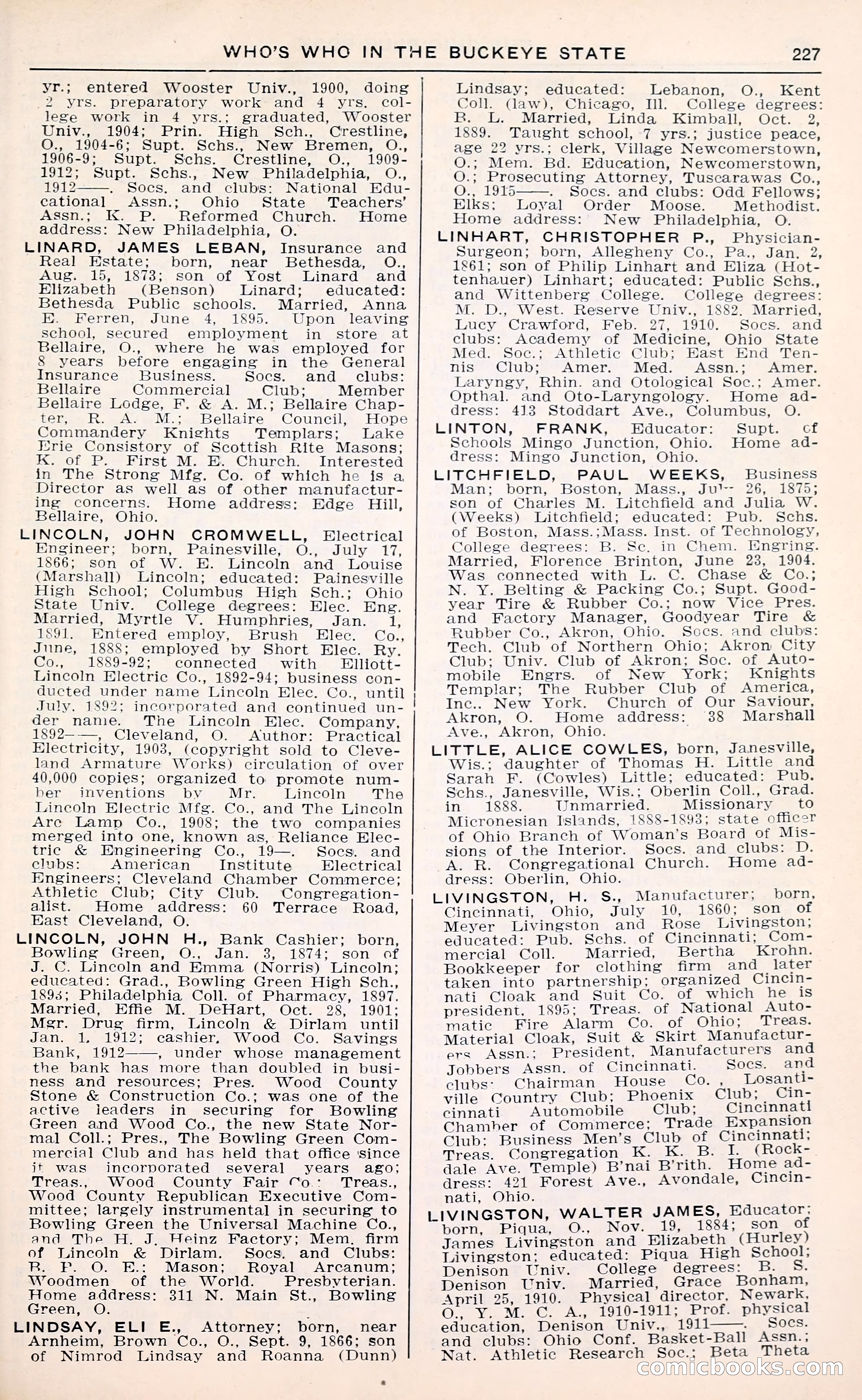 The Ohio Blue Book: Who's Who in the Buckeye State — page 231 of 396