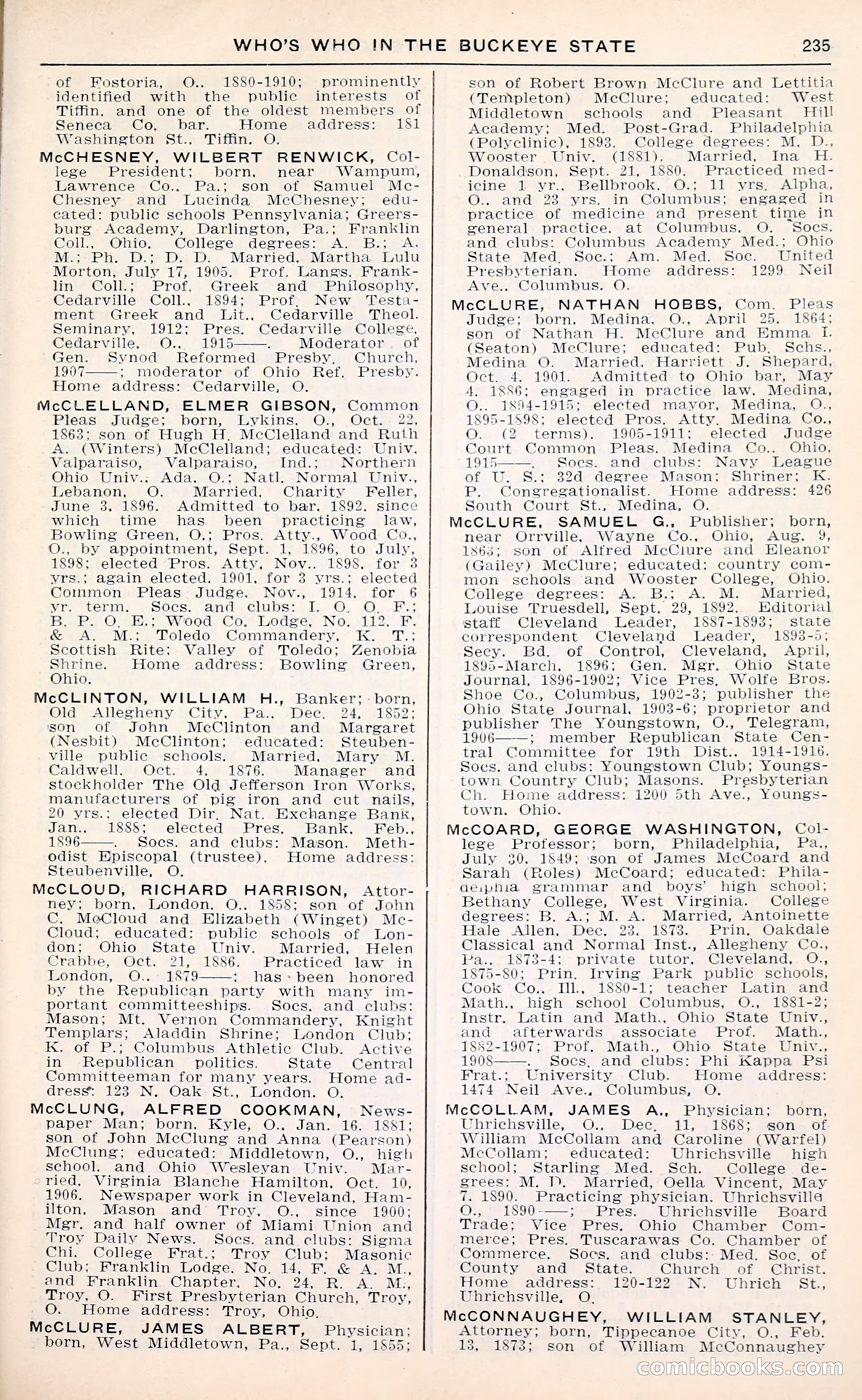 The Ohio Blue Book: Who's Who in the Buckeye State — page 239 of 396