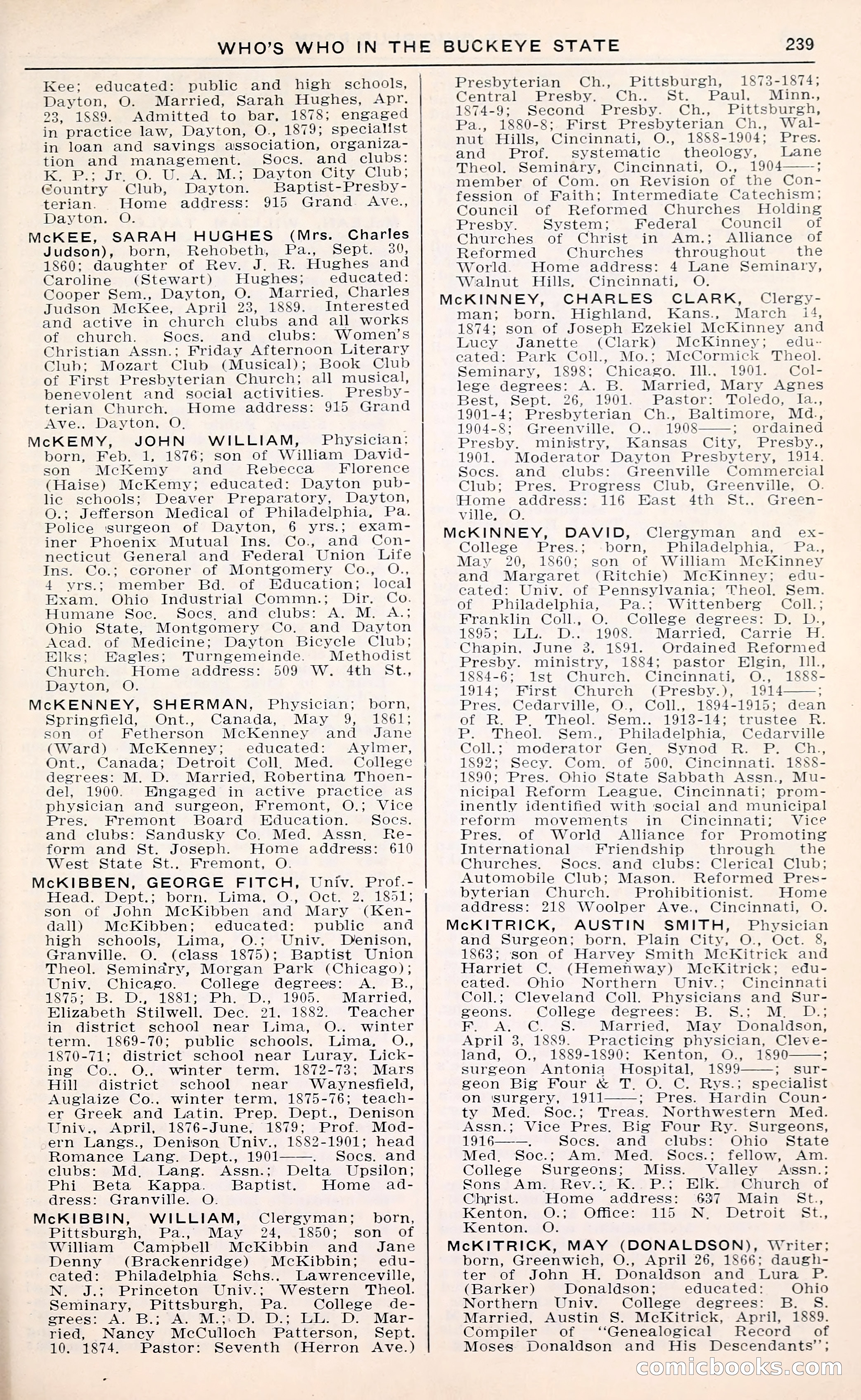 The Ohio Blue Book: Who's Who in the Buckeye State — page 243 of 396
