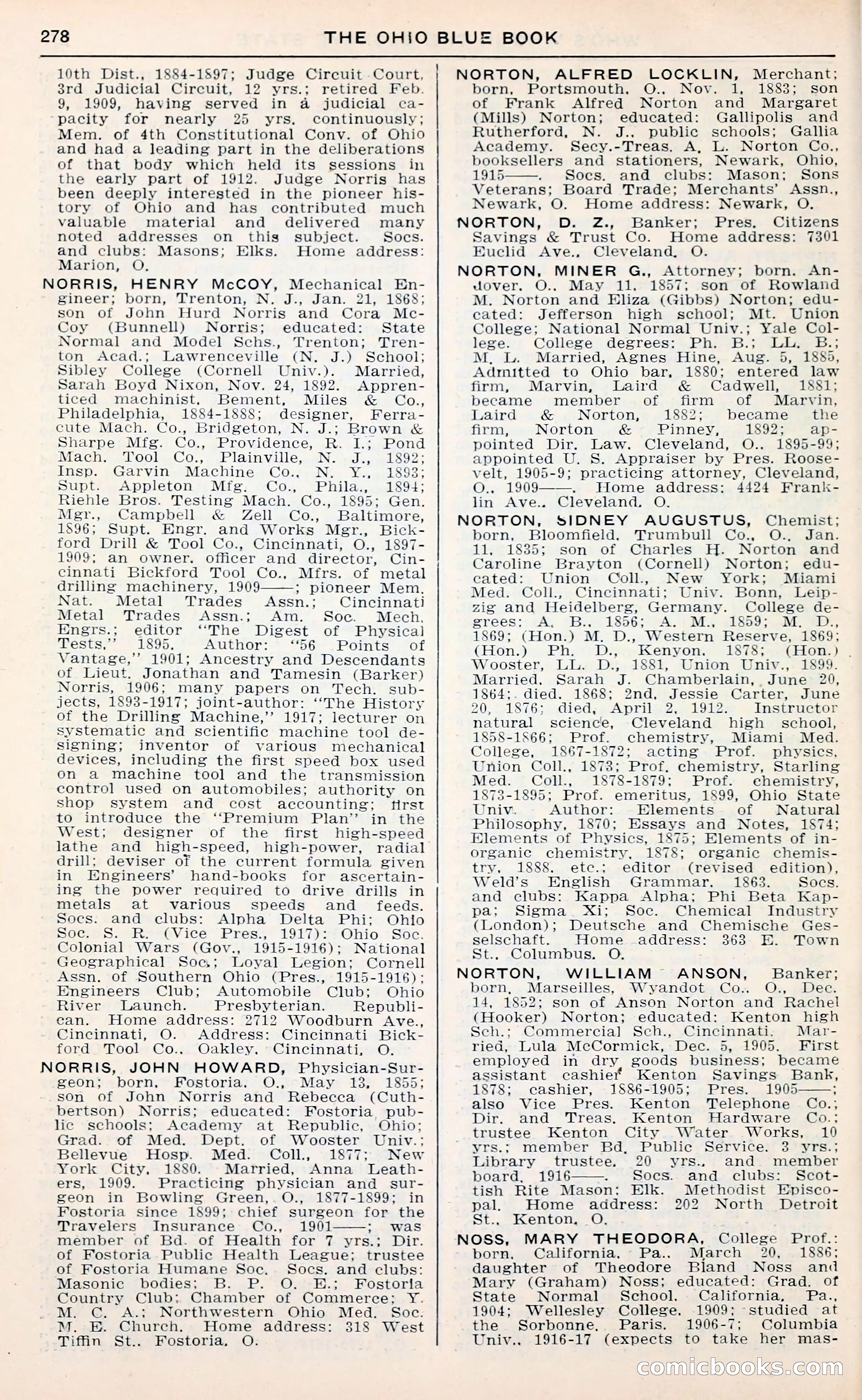 The Ohio Blue Book: Who's Who in the Buckeye State — page 282 of 396