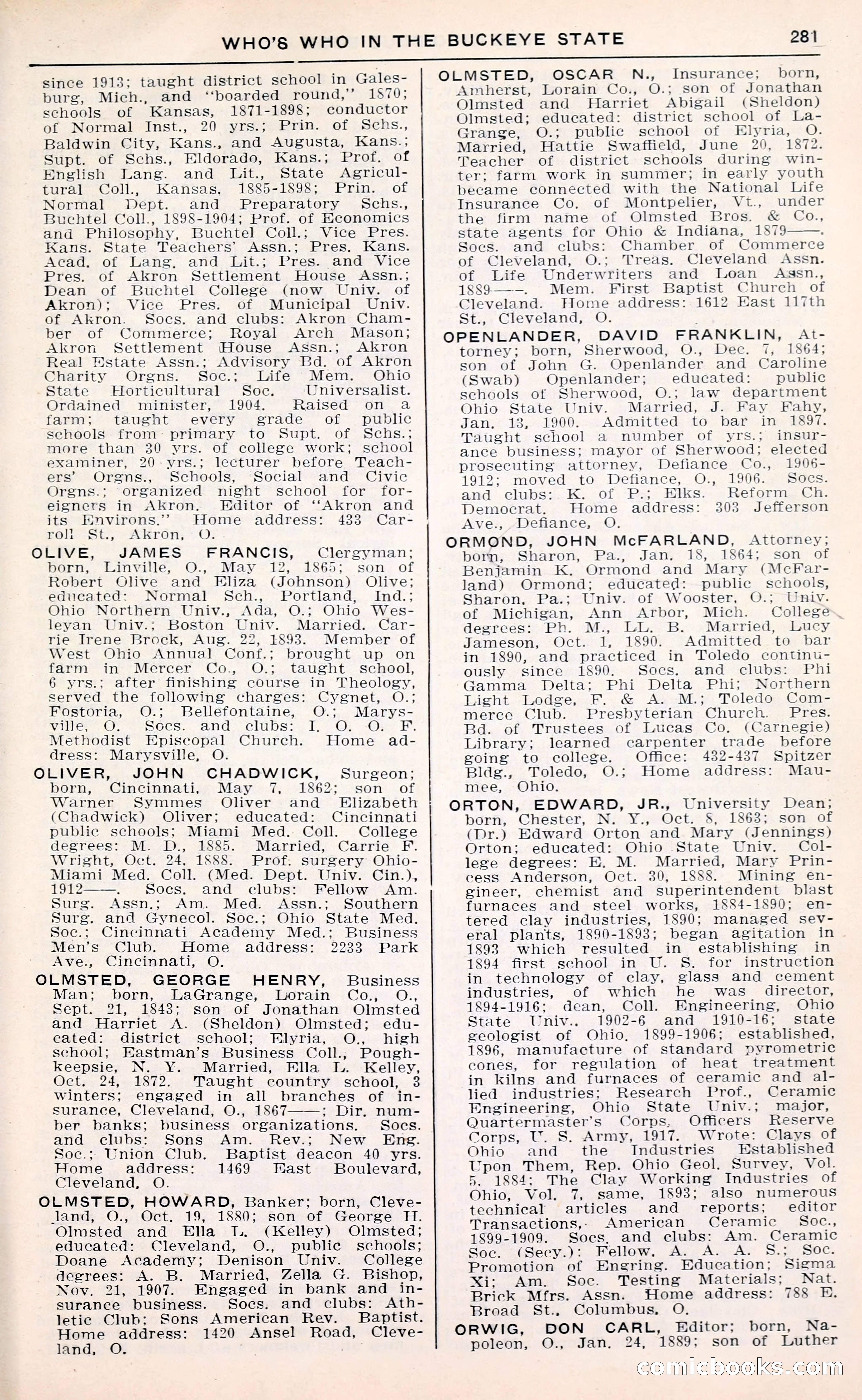 The Ohio Blue Book: Who's Who in the Buckeye State — page 285 of 396