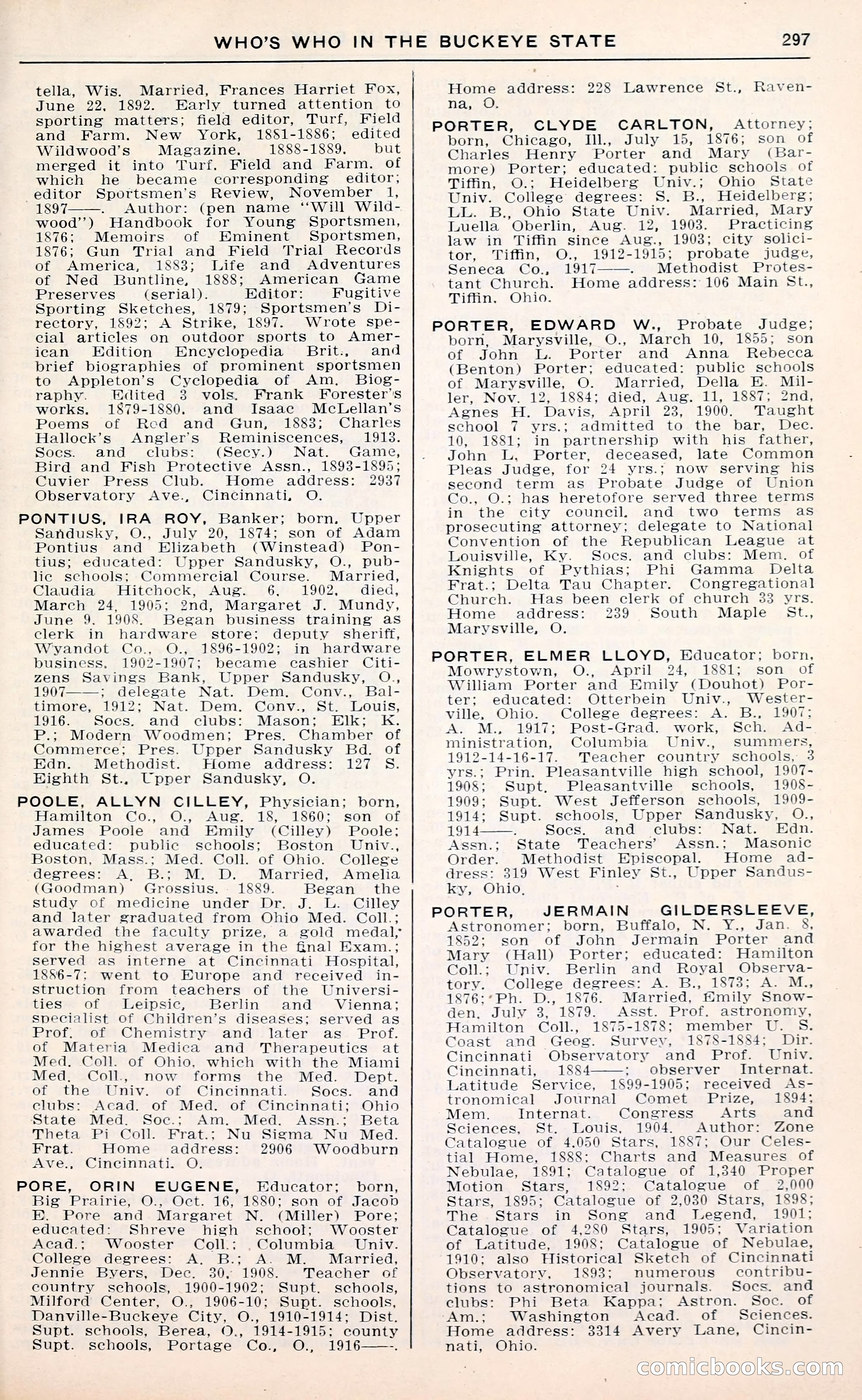 The Ohio Blue Book: Who's Who in the Buckeye State — page 301 of 396