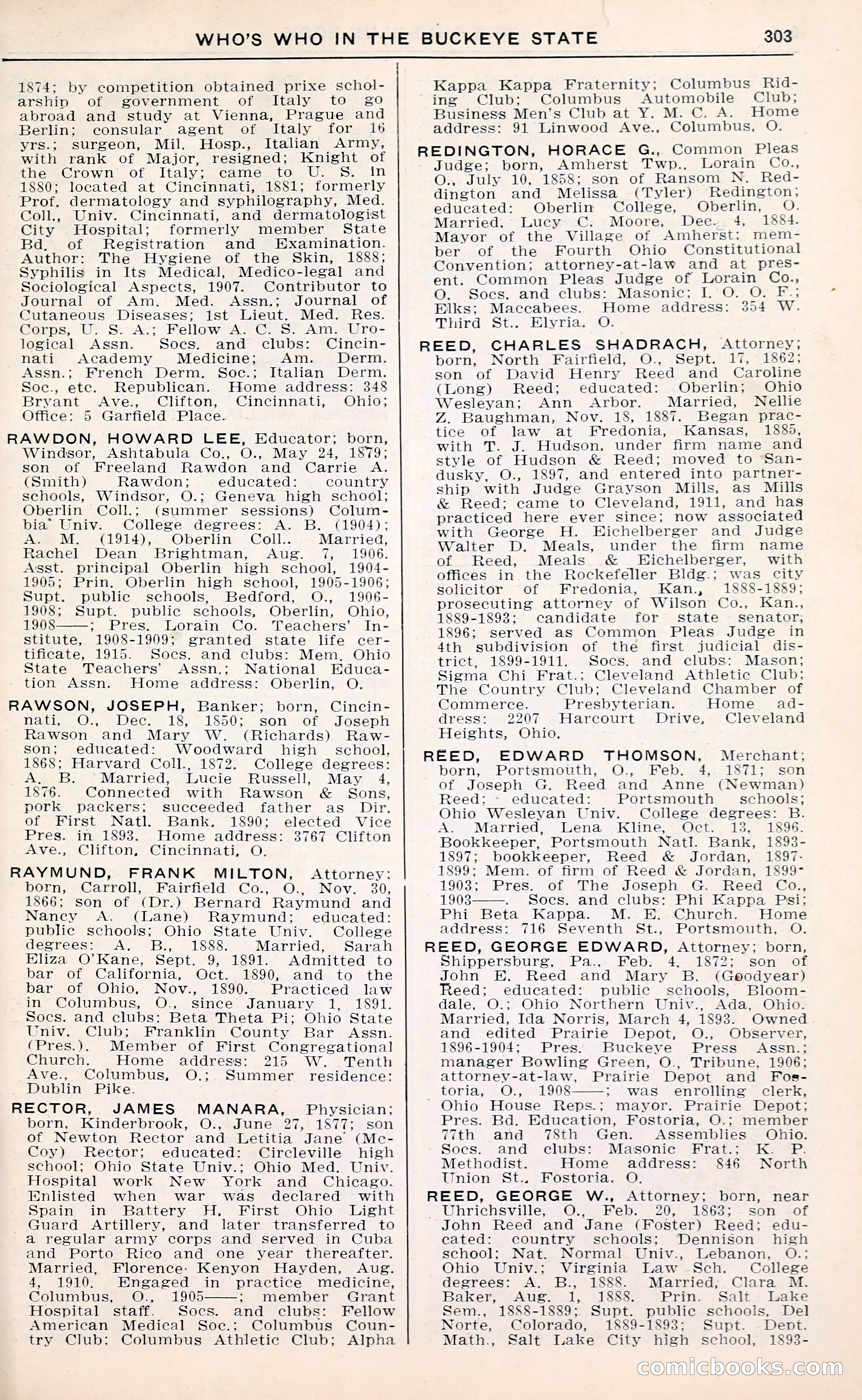 The Ohio Blue Book: Who's Who in the Buckeye State — page 307 of 396