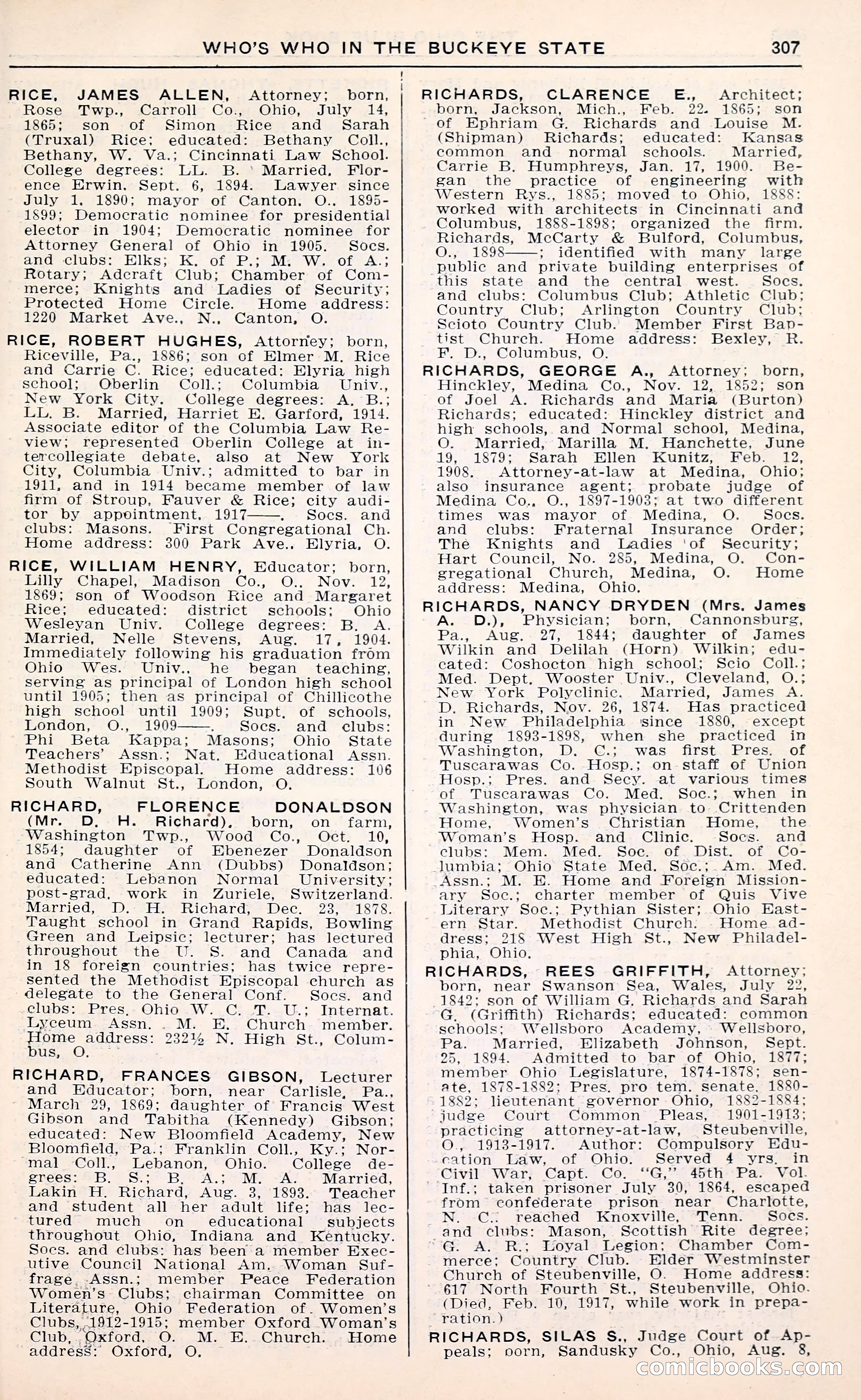 The Ohio Blue Book: Who's Who in the Buckeye State — page 311 of 396