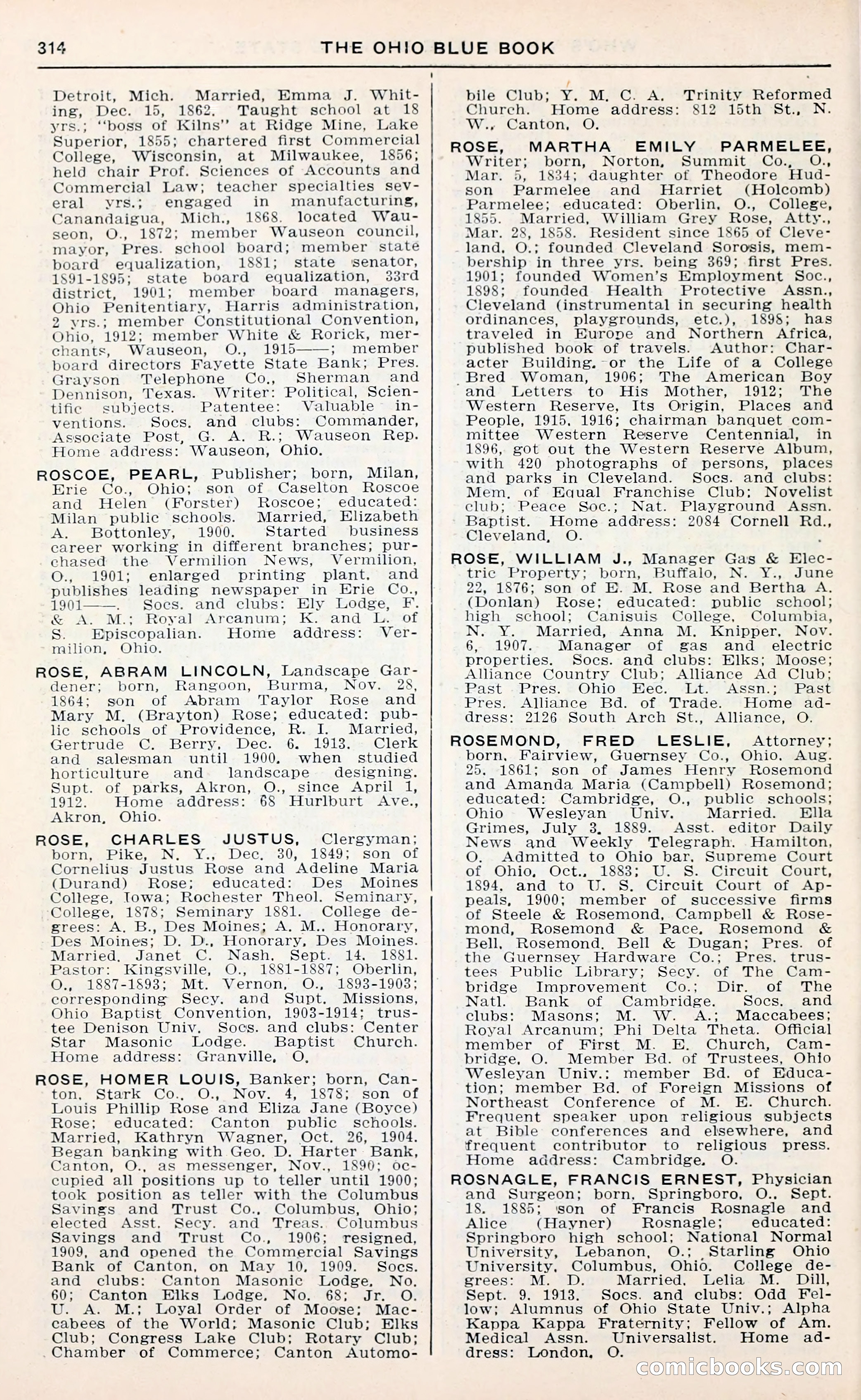 The Ohio Blue Book: Who's Who in the Buckeye State — page 318 of 396