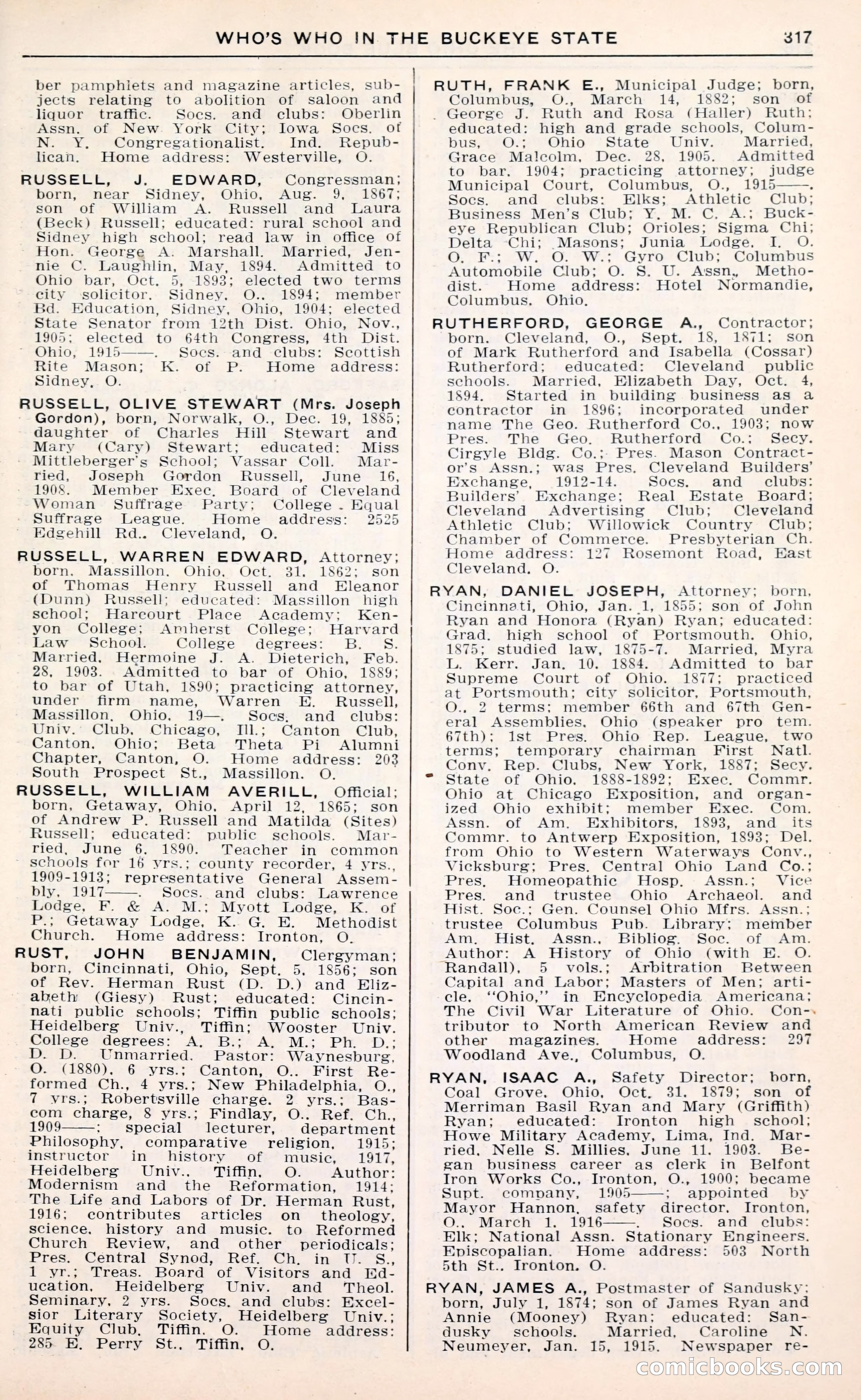 The Ohio Blue Book: Who's Who in the Buckeye State — page 321 of 396
