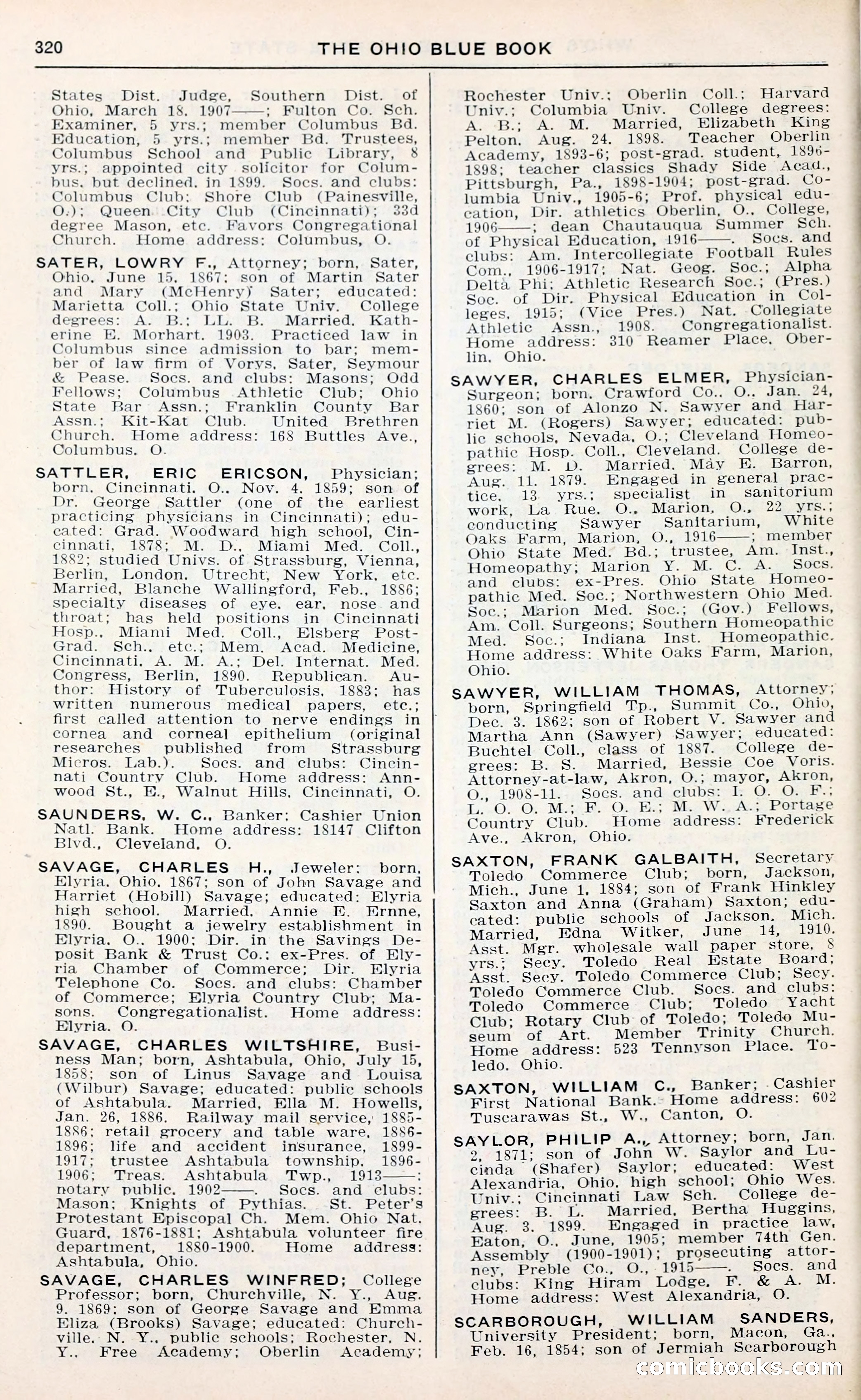 The Ohio Blue Book: Who's Who in the Buckeye State — page 324 of 396