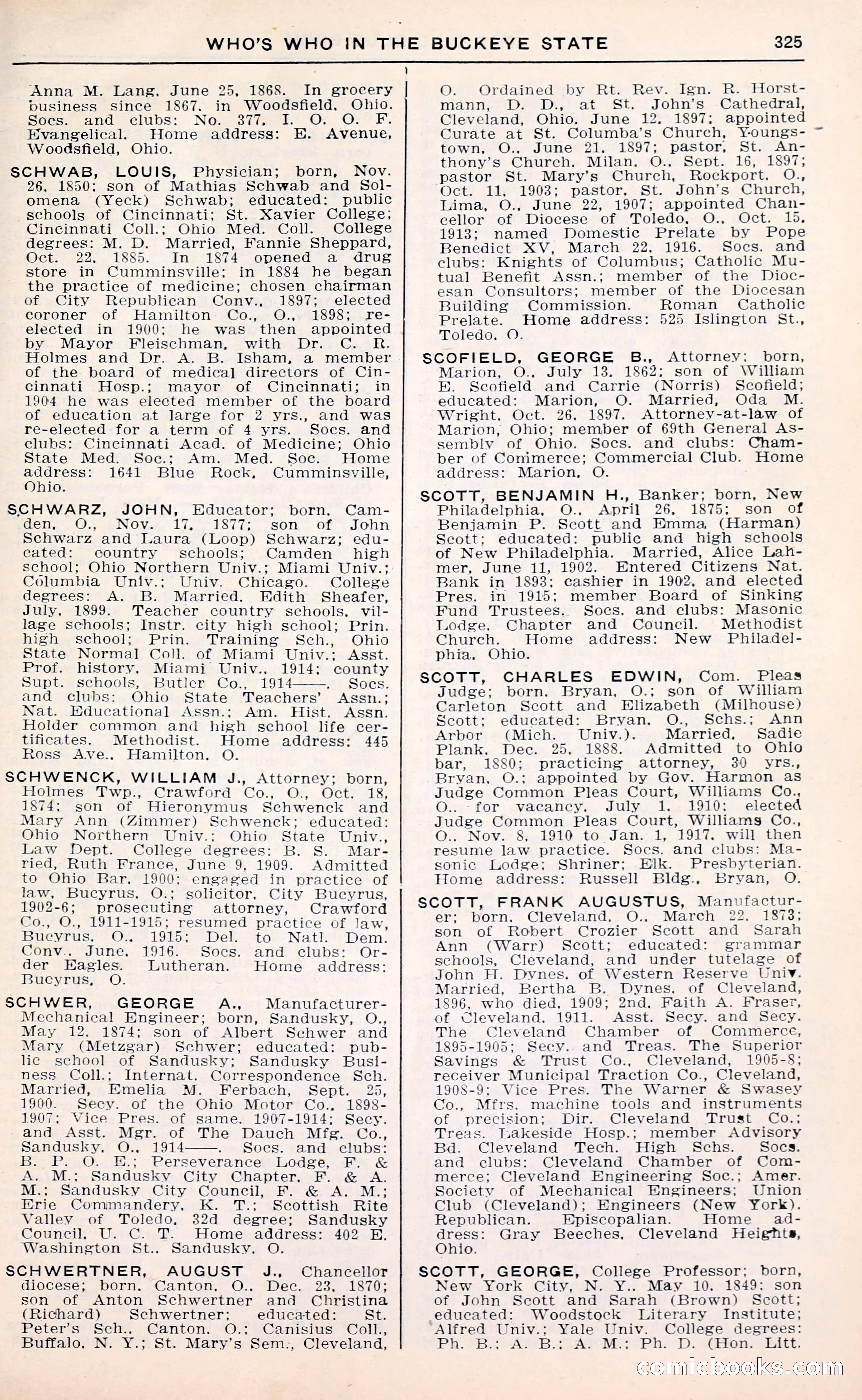 The Ohio Blue Book: Who's Who in the Buckeye State — page 329 of 396