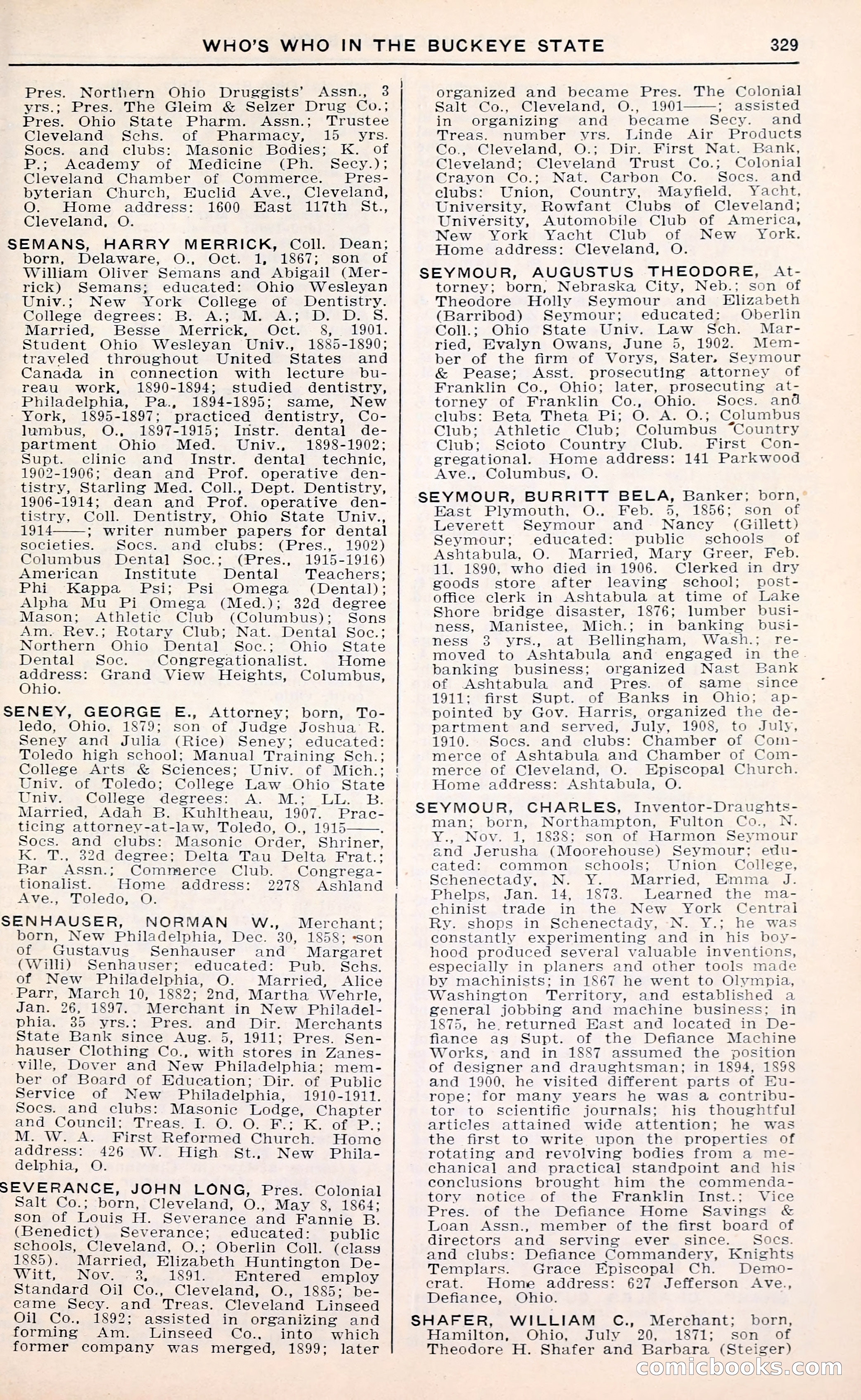 The Ohio Blue Book: Who's Who in the Buckeye State — page 333 of 396