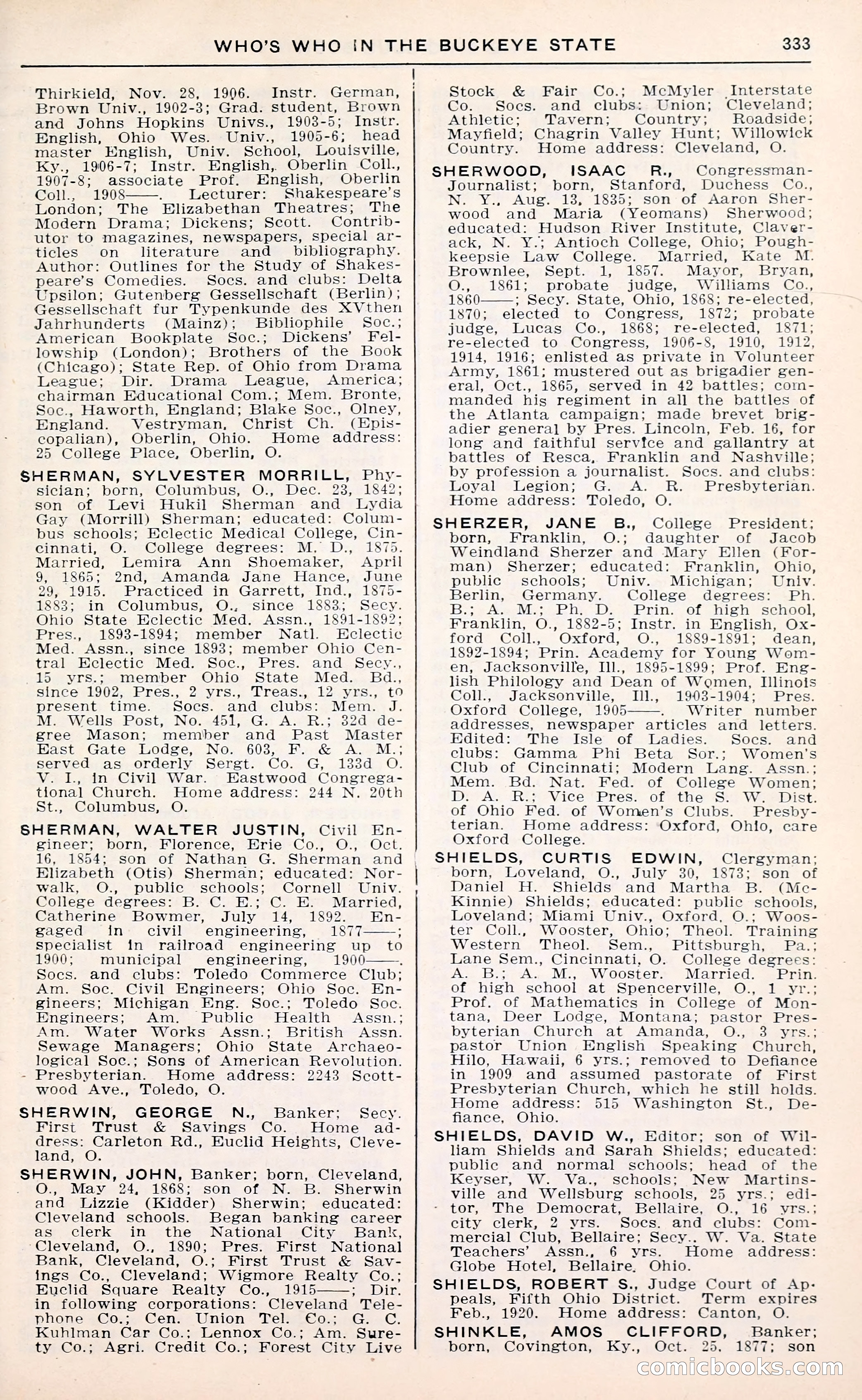 The Ohio Blue Book: Who's Who in the Buckeye State — page 337 of 396