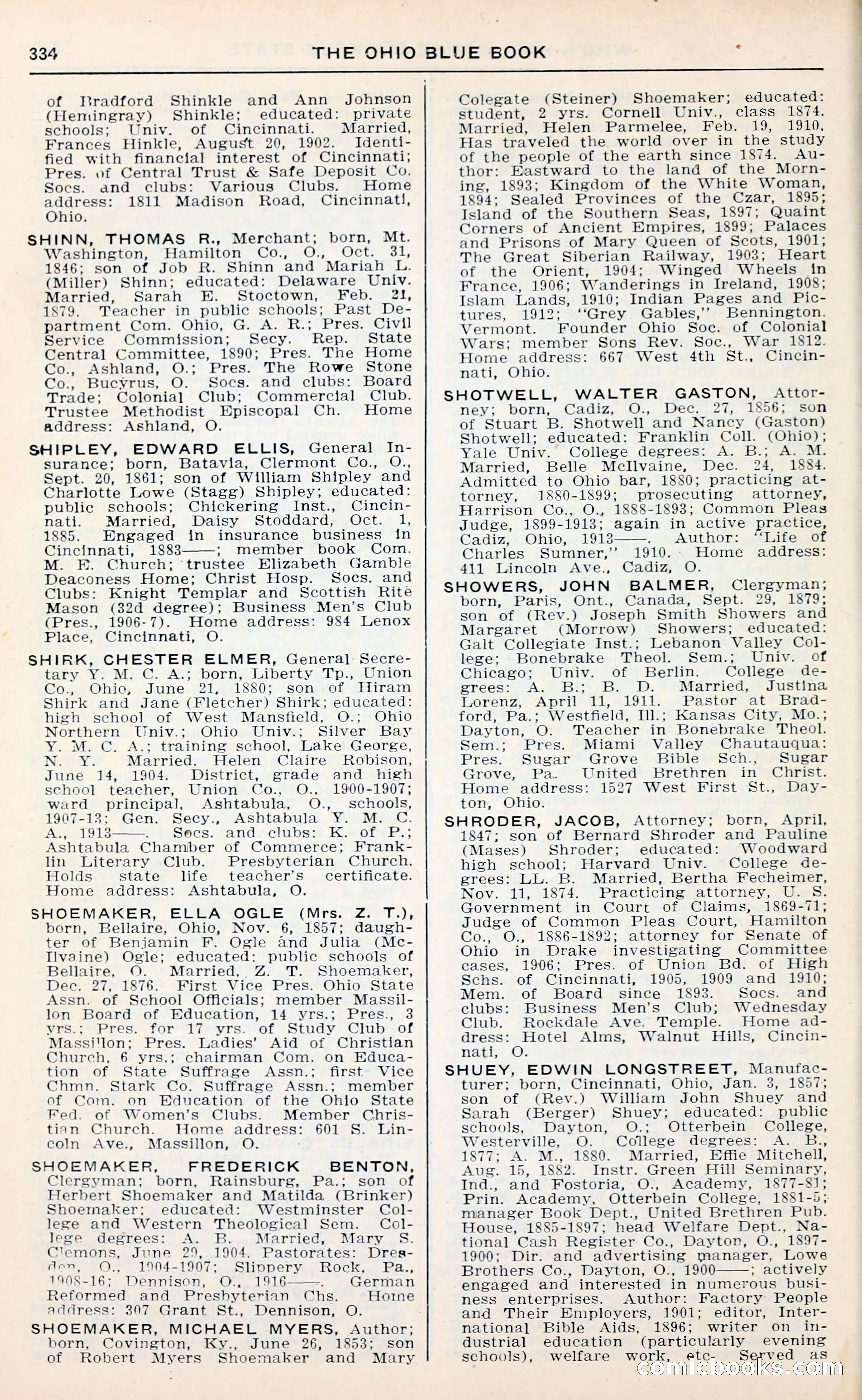 The Ohio Blue Book: Who's Who in the Buckeye State — page 338 of 396