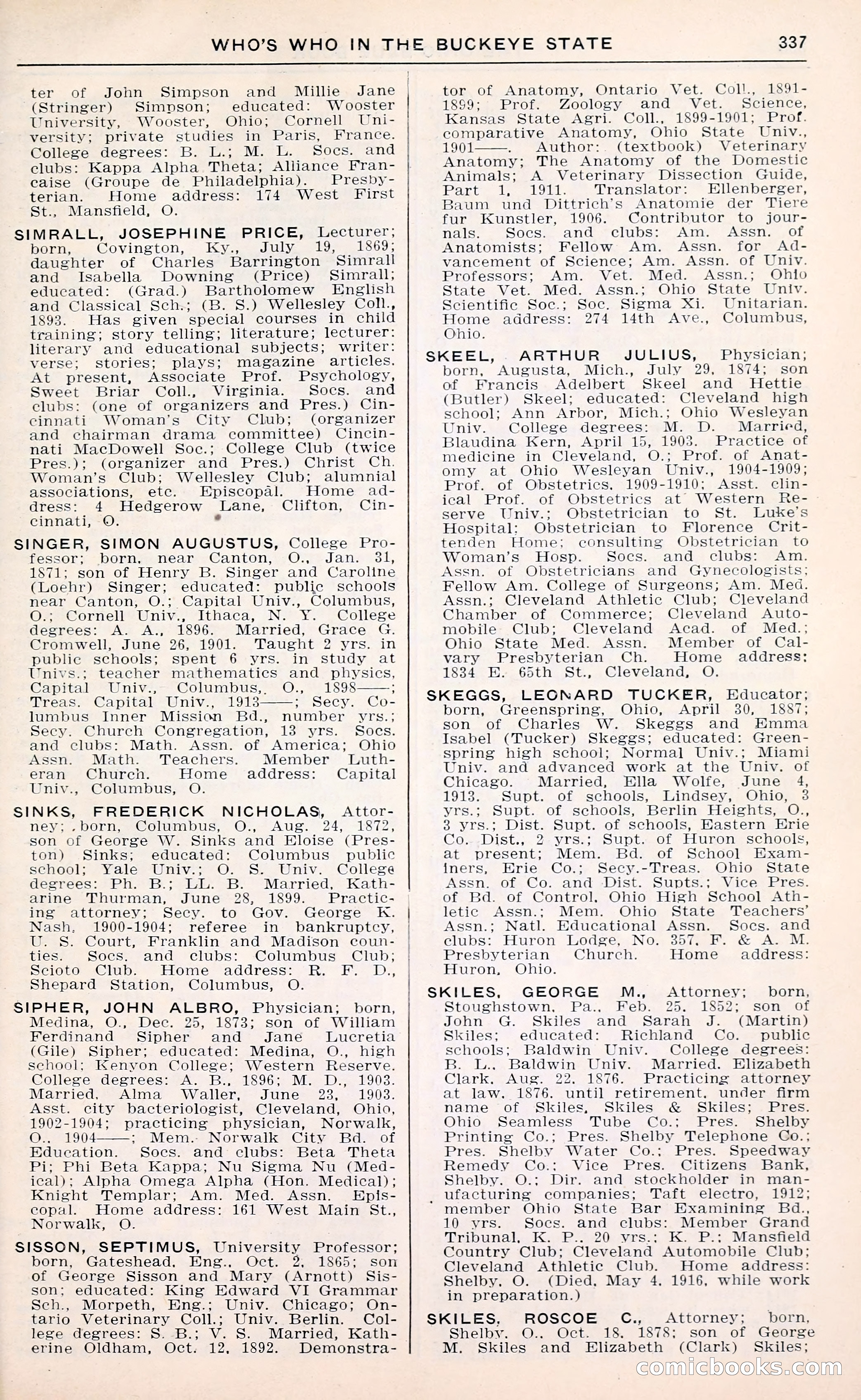 The Ohio Blue Book: Who's Who in the Buckeye State — page 341 of 396