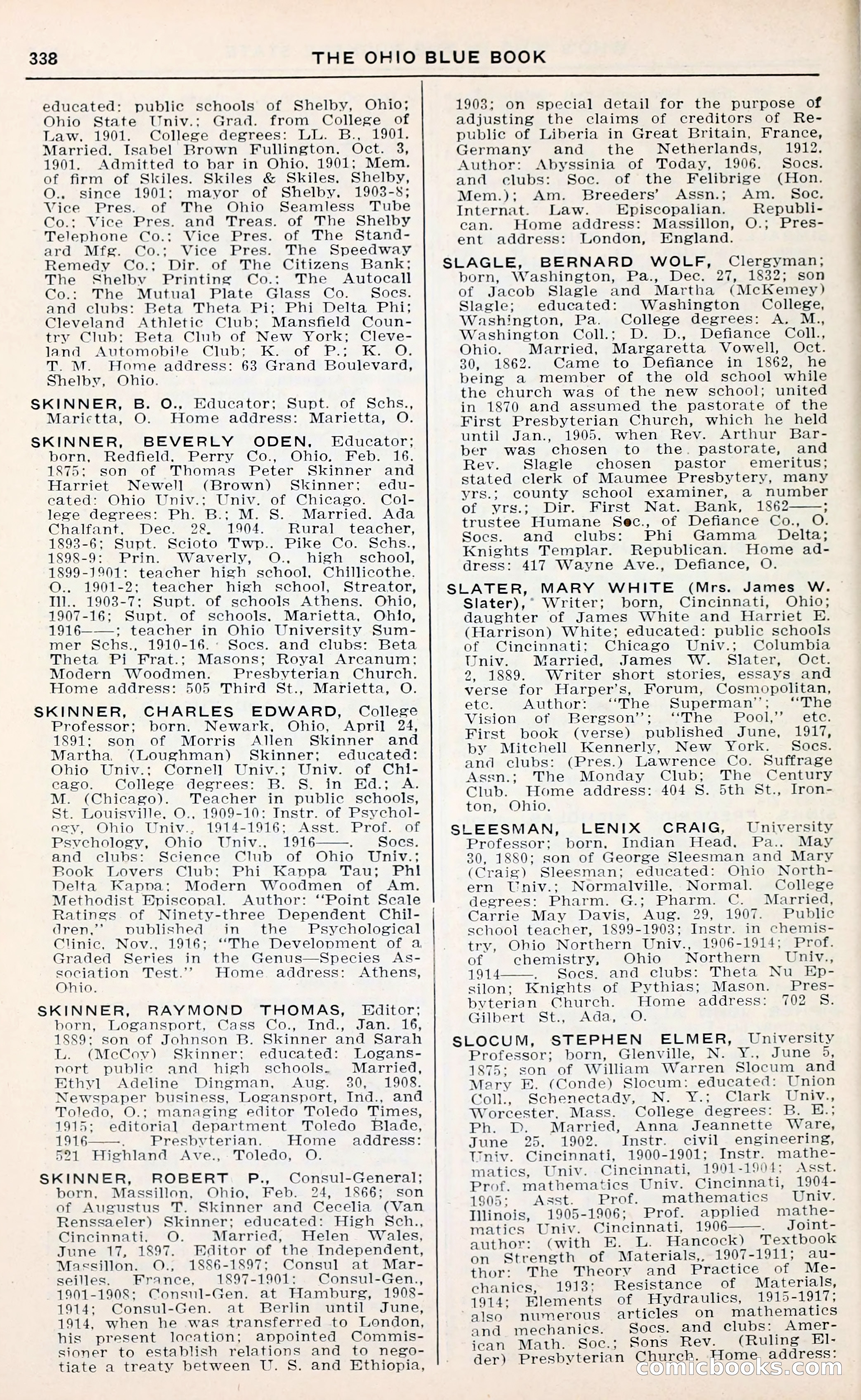 The Ohio Blue Book: Who's Who in the Buckeye State — page 342 of 396