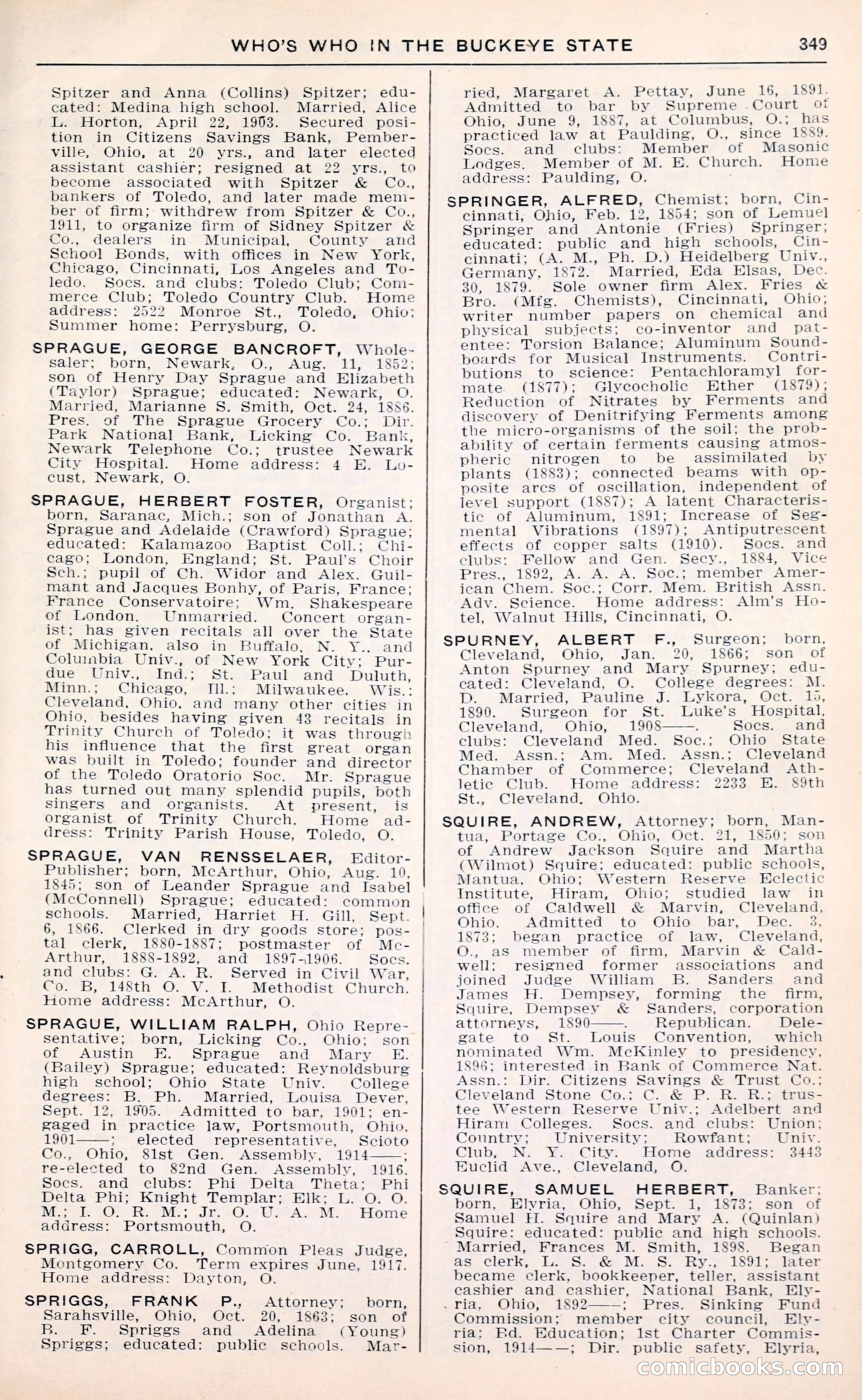 The Ohio Blue Book: Who's Who in the Buckeye State — page 353 of 396