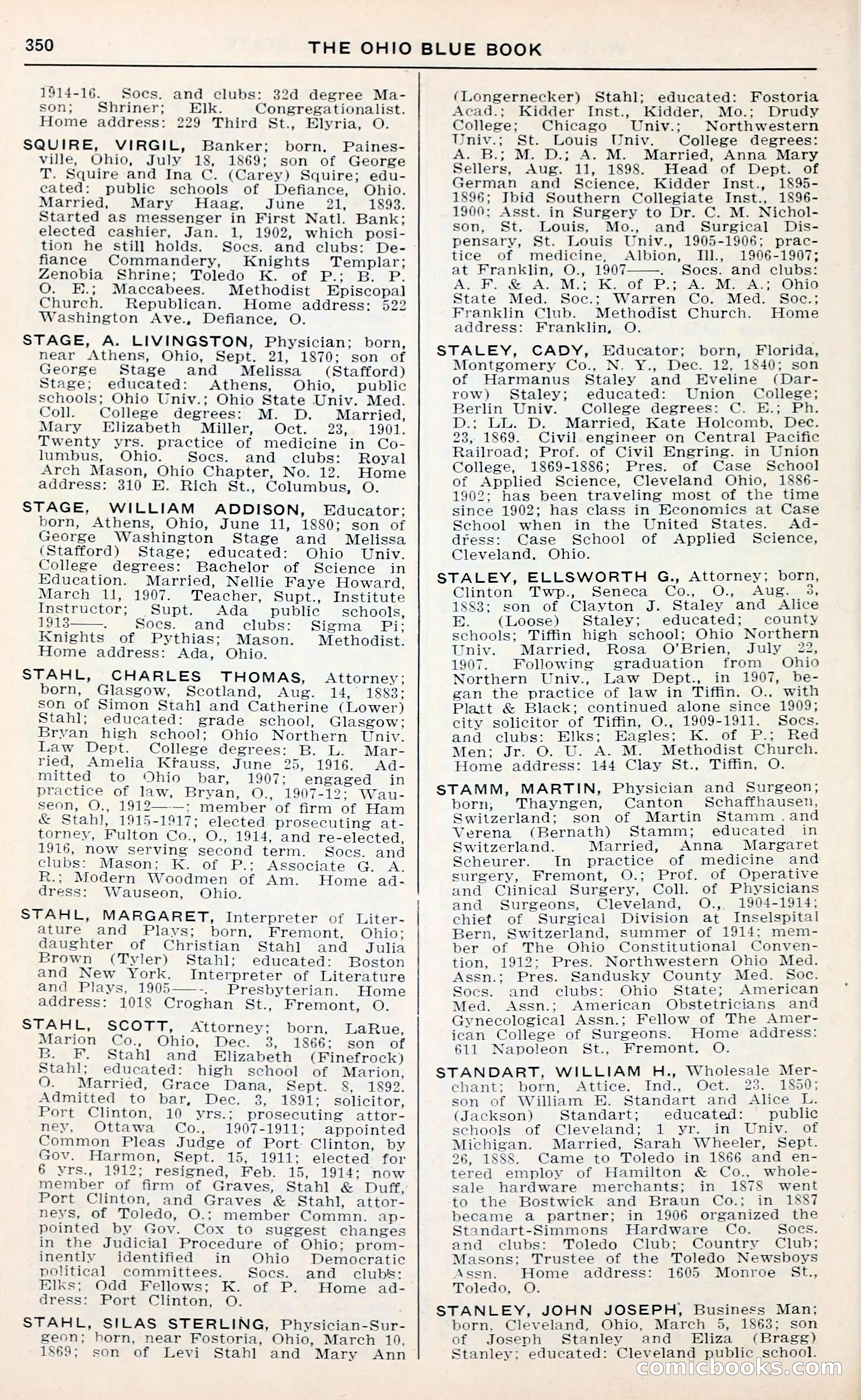 The Ohio Blue Book: Who's Who in the Buckeye State — page 354 of 396