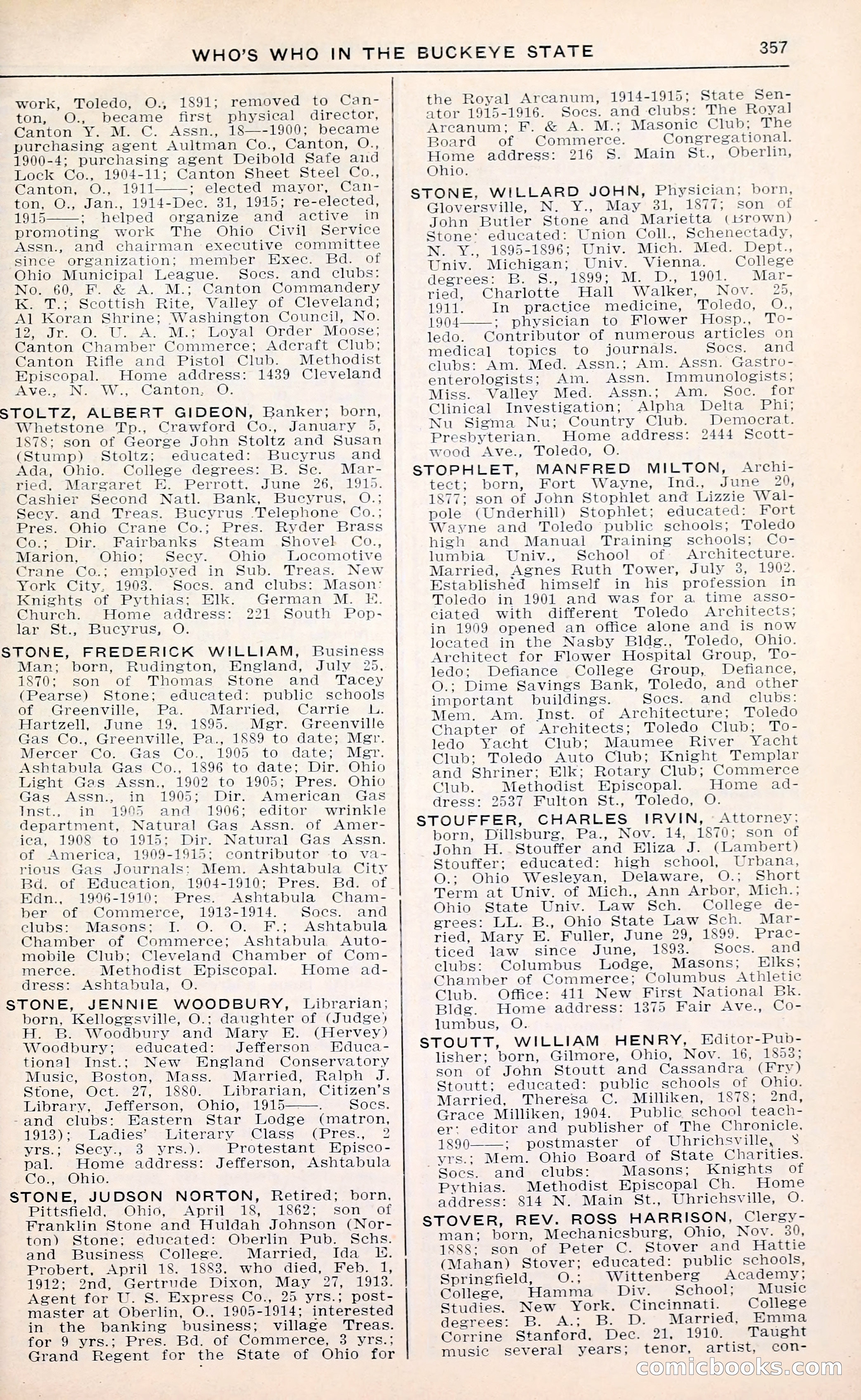 The Ohio Blue Book: Who's Who in the Buckeye State — page 361 of 396