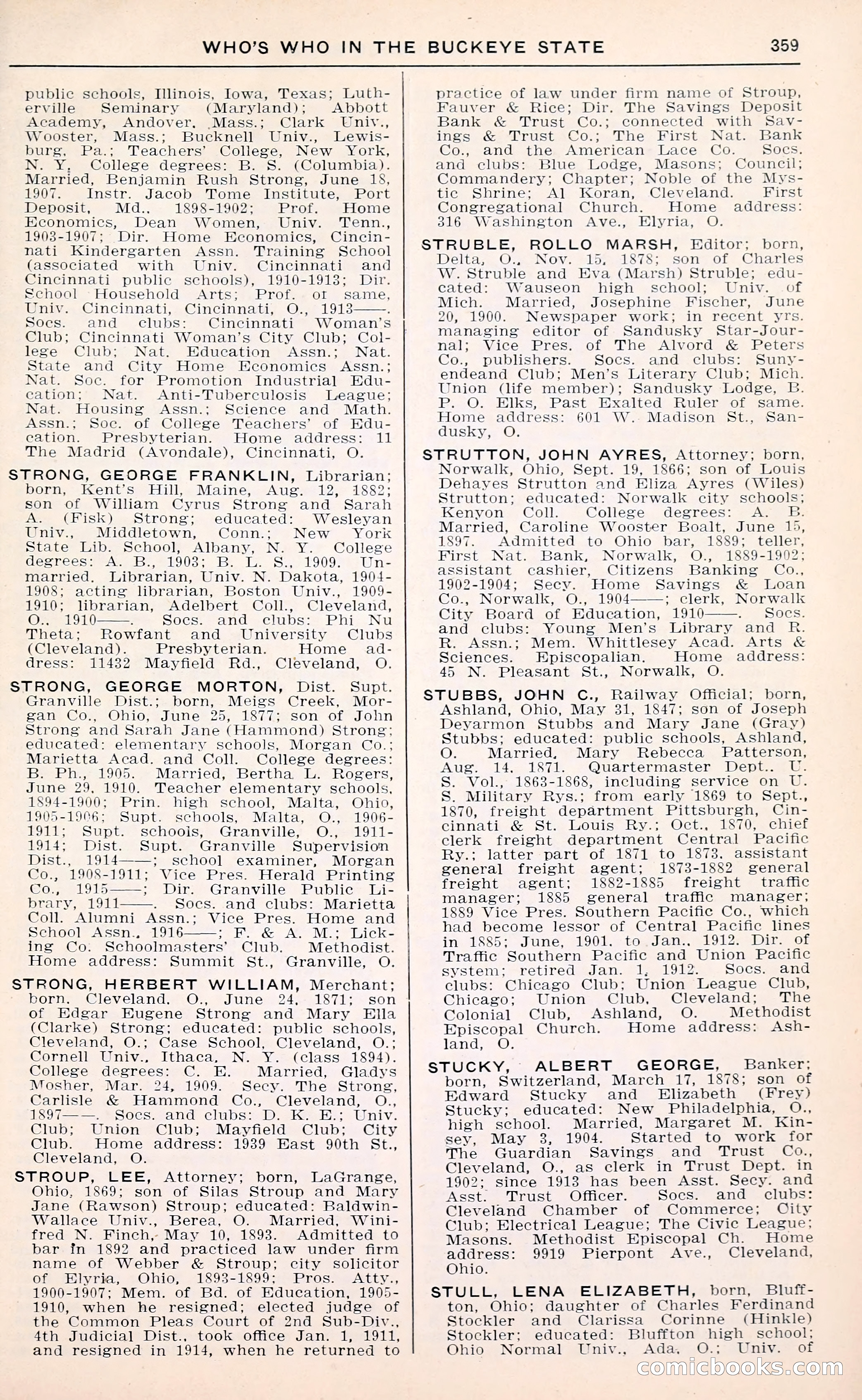The Ohio Blue Book: Who's Who in the Buckeye State — page 363 of 396