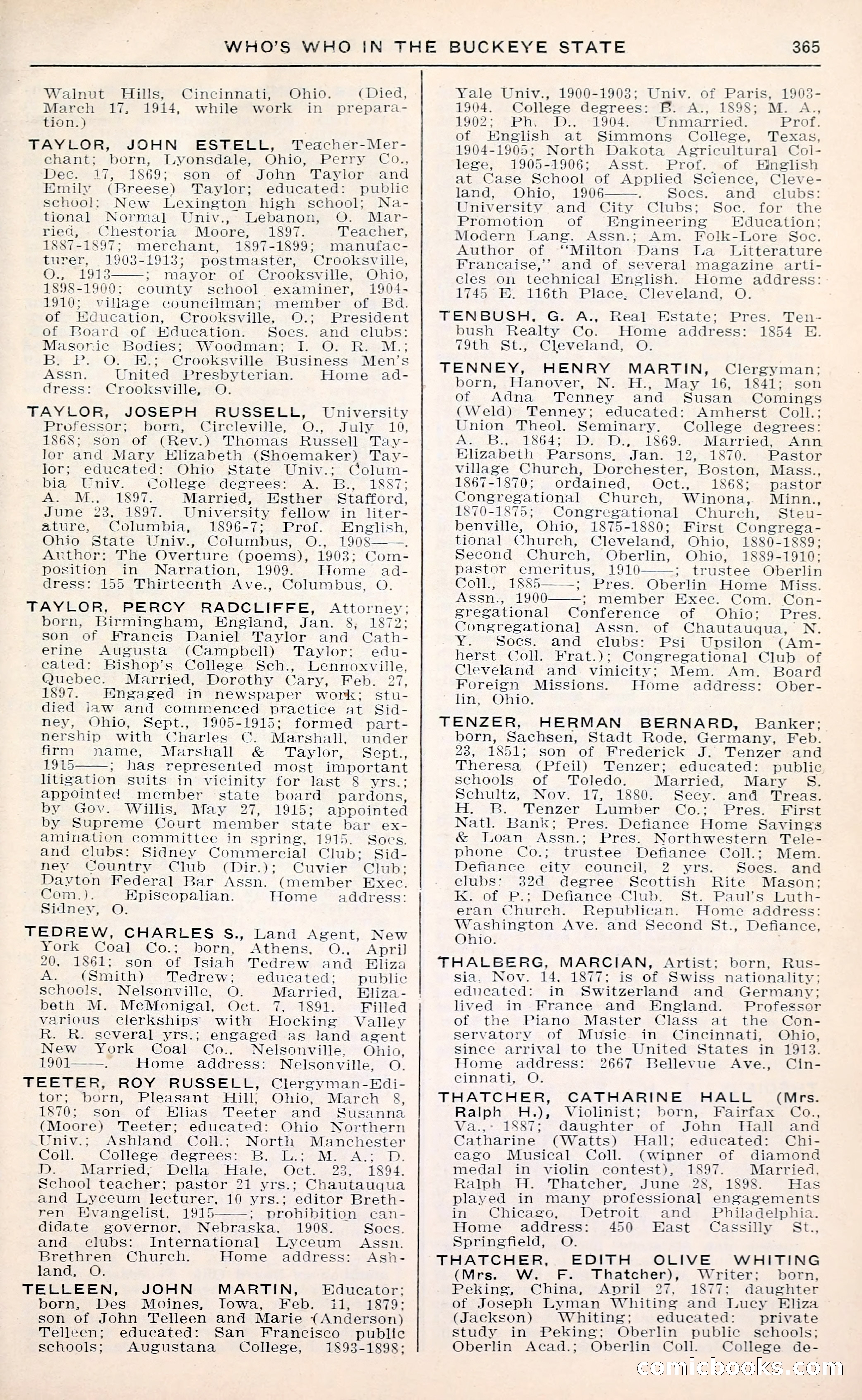 The Ohio Blue Book: Who's Who in the Buckeye State — page 369 of 396