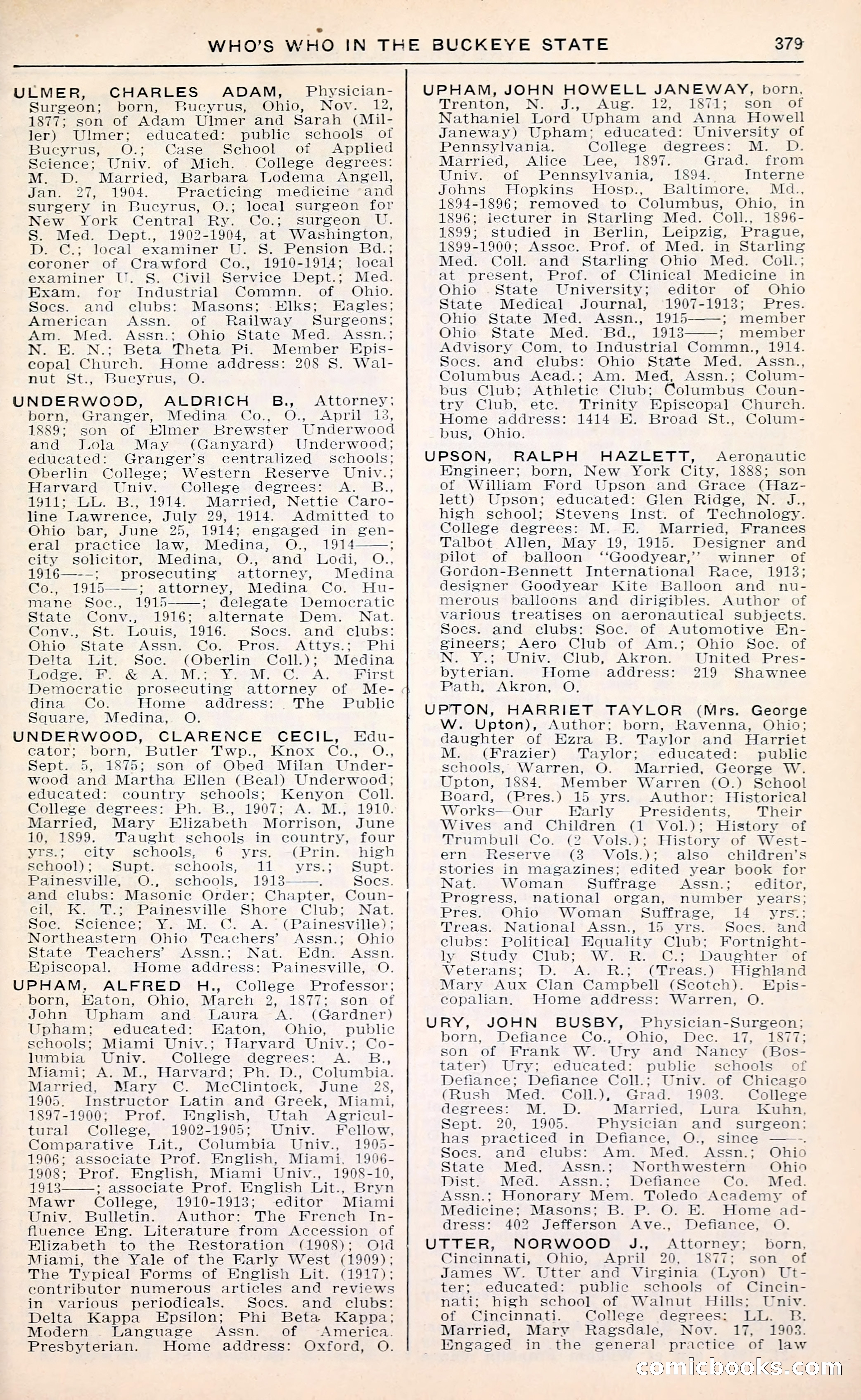 The Ohio Blue Book: Who's Who in the Buckeye State — page 383 of 396