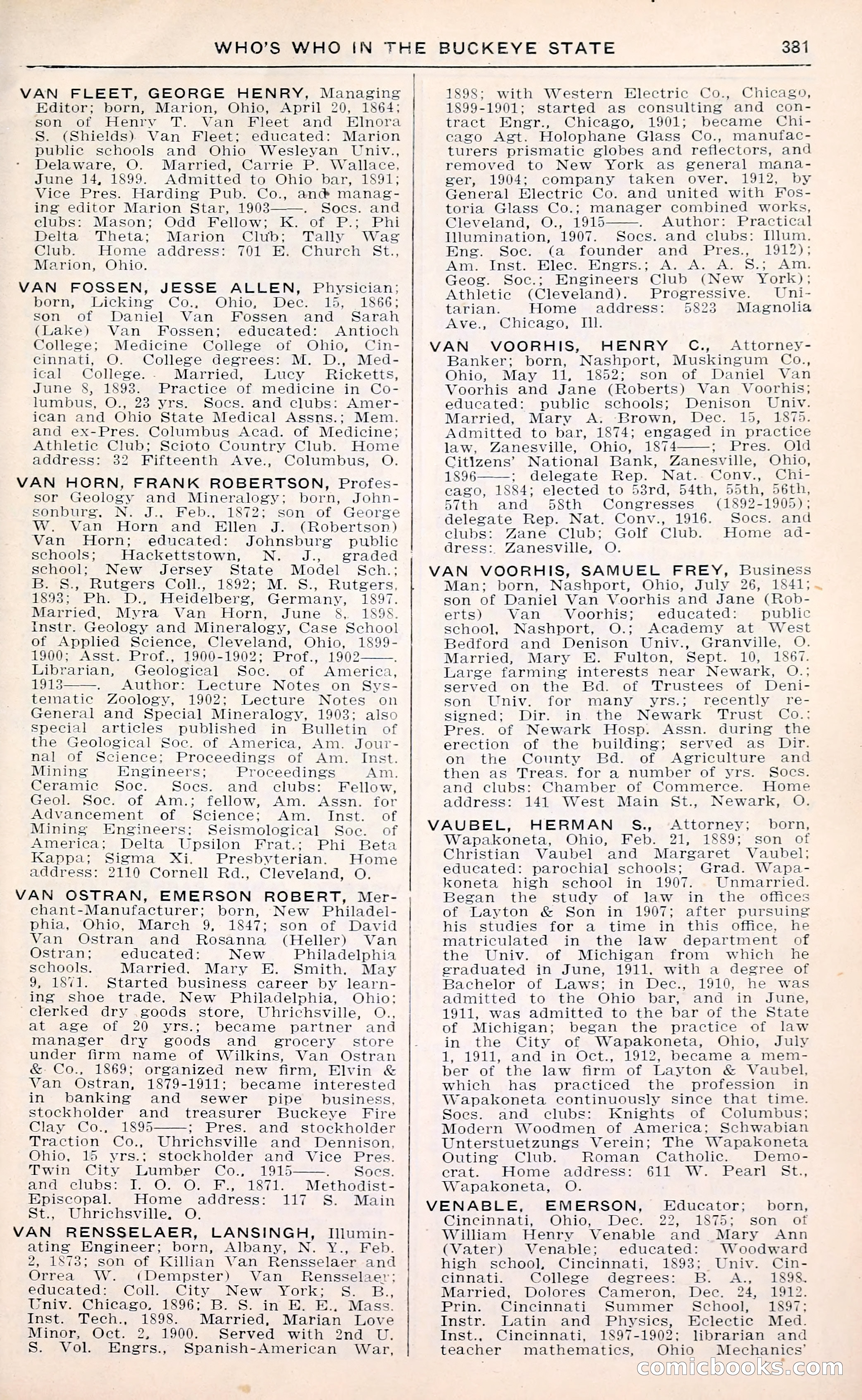 The Ohio Blue Book: Who's Who in the Buckeye State — page 385 of 396
