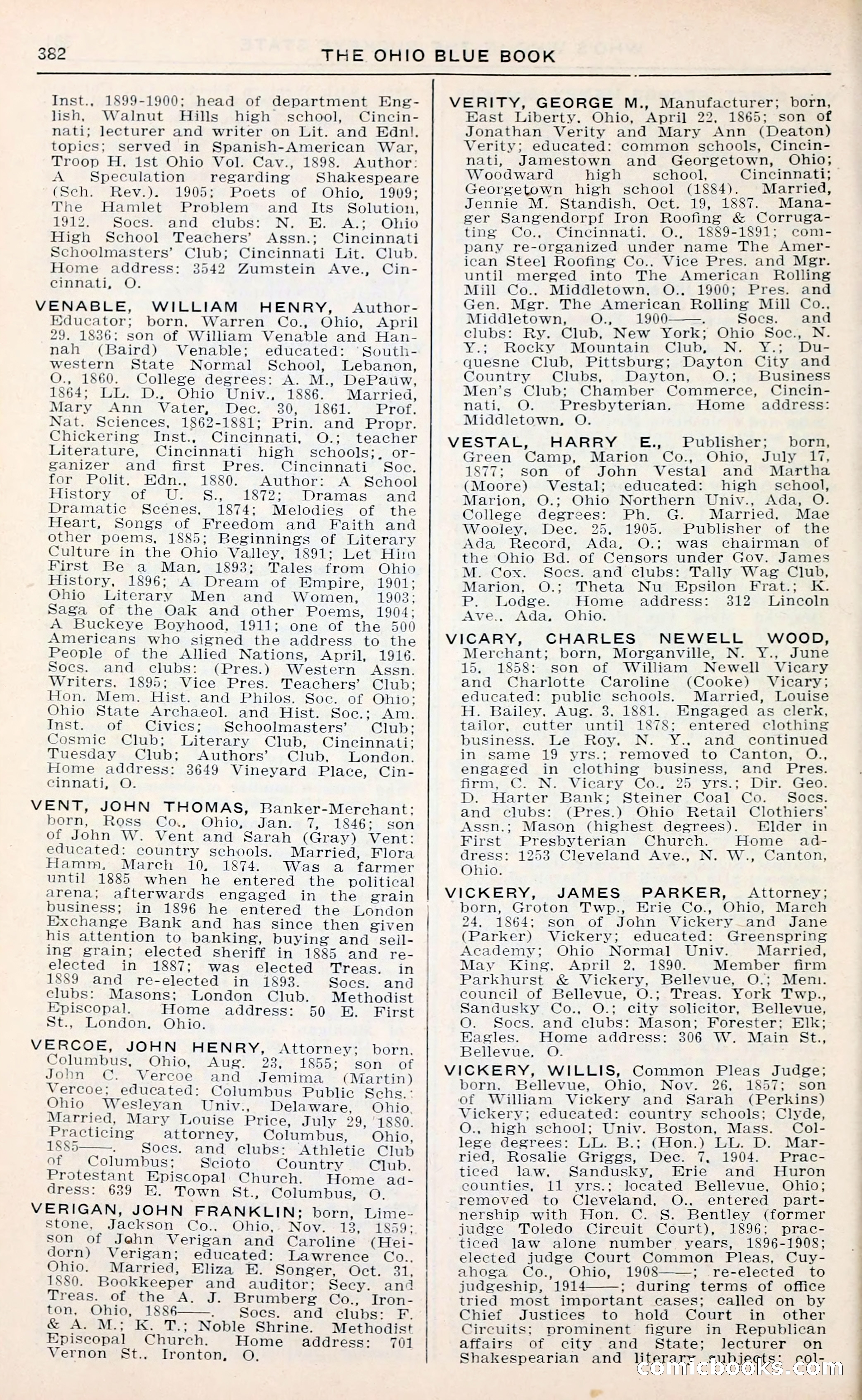 The Ohio Blue Book: Who's Who in the Buckeye State — page 386 of 396