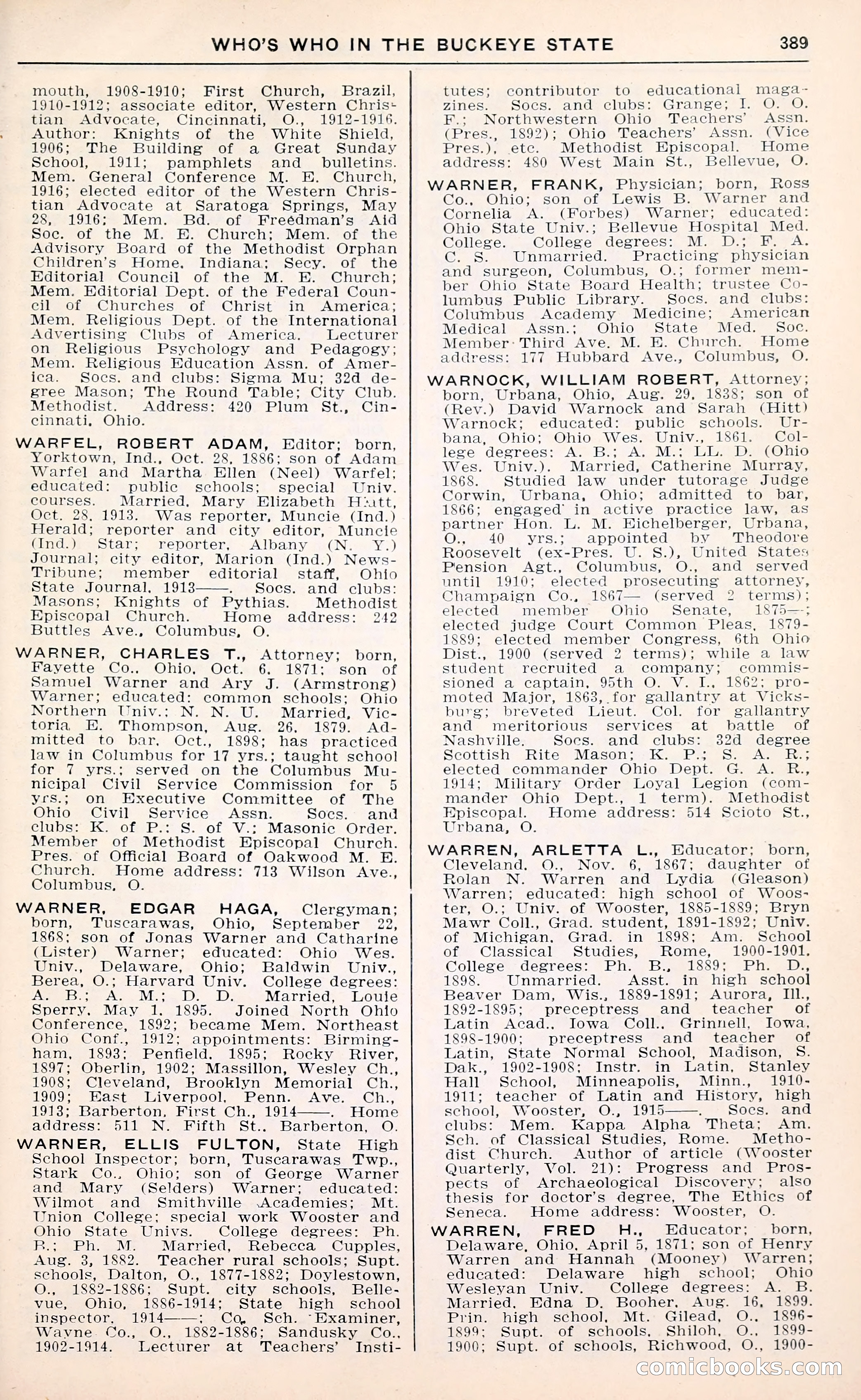 The Ohio Blue Book: Who's Who in the Buckeye State — page 393 of 396