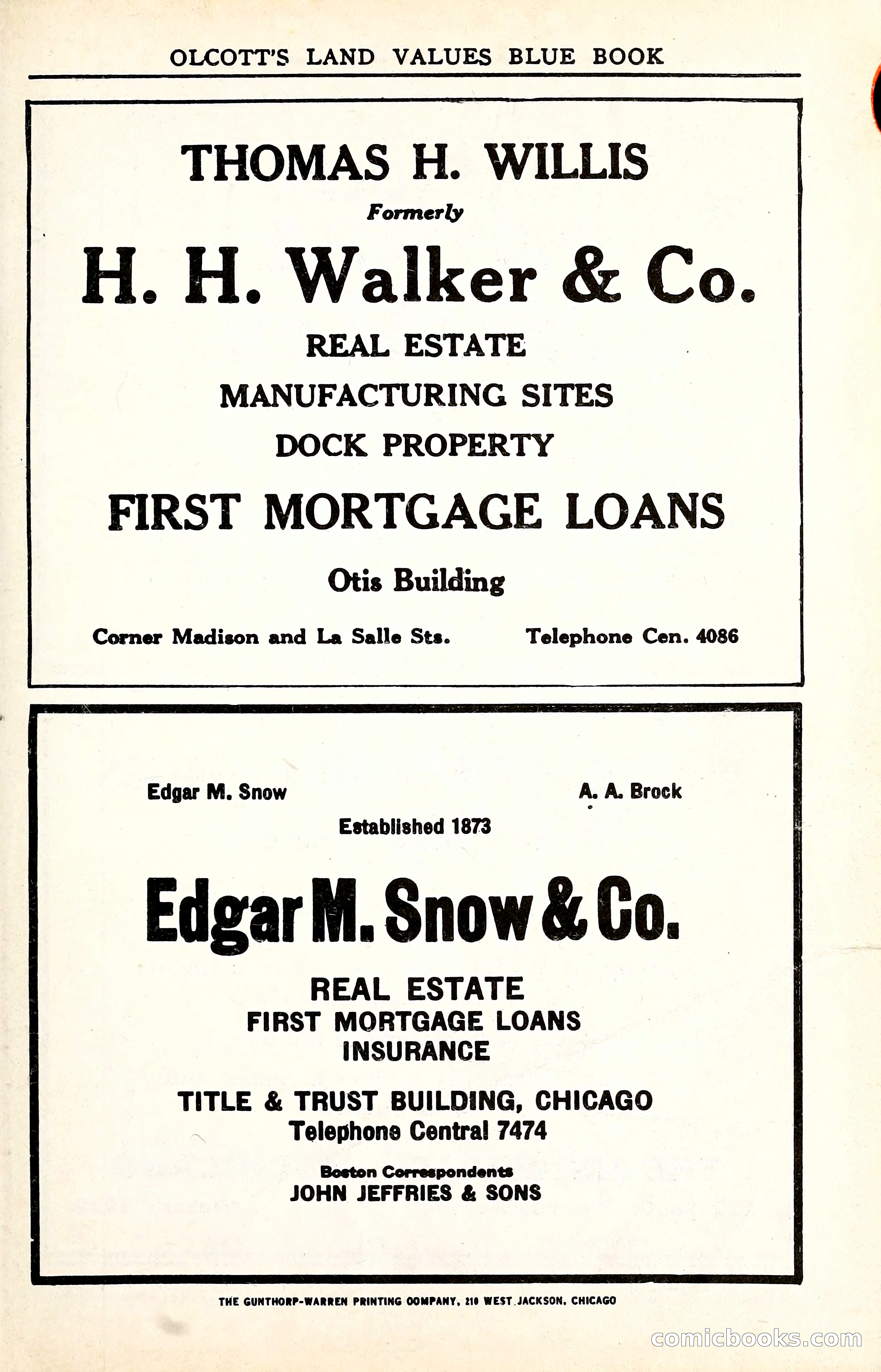 Olcott's Land Values Blue Book of Chicago — page 4 of 399