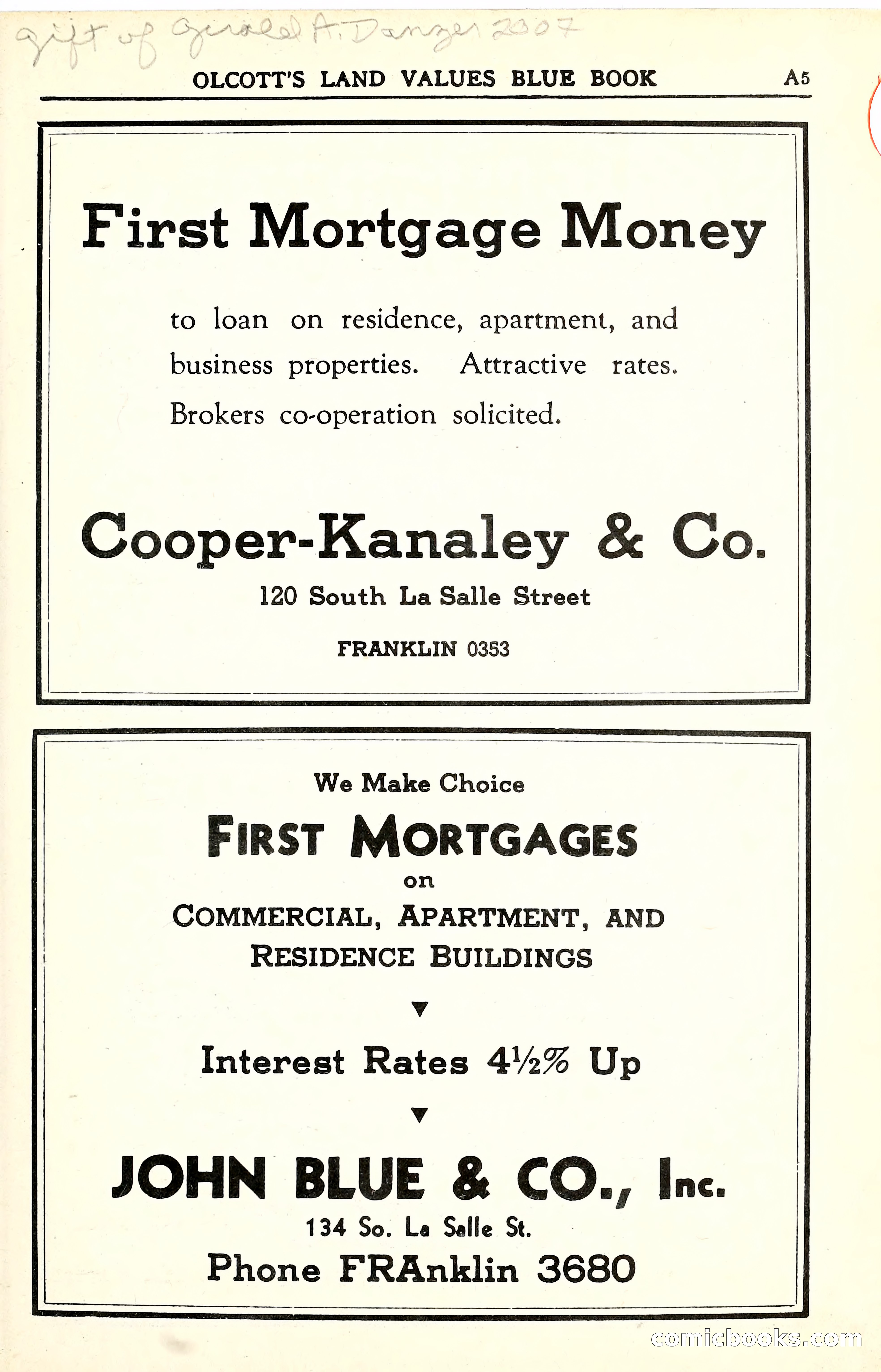 Olcott's Land Values Blue Book of Chicago — page 6 of 399