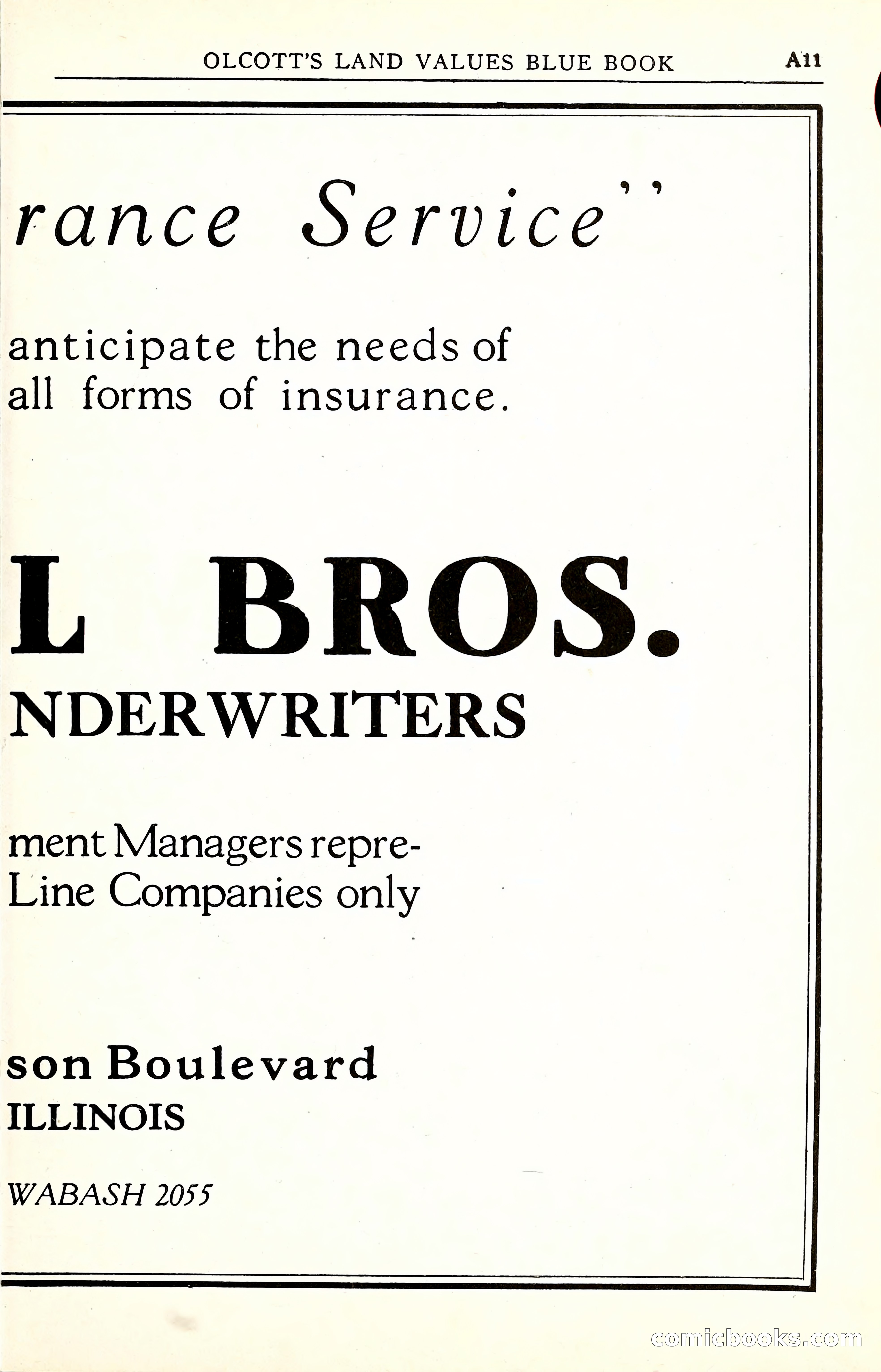 Olcott's Land Values Blue Book of Chicago — page 12 of 399