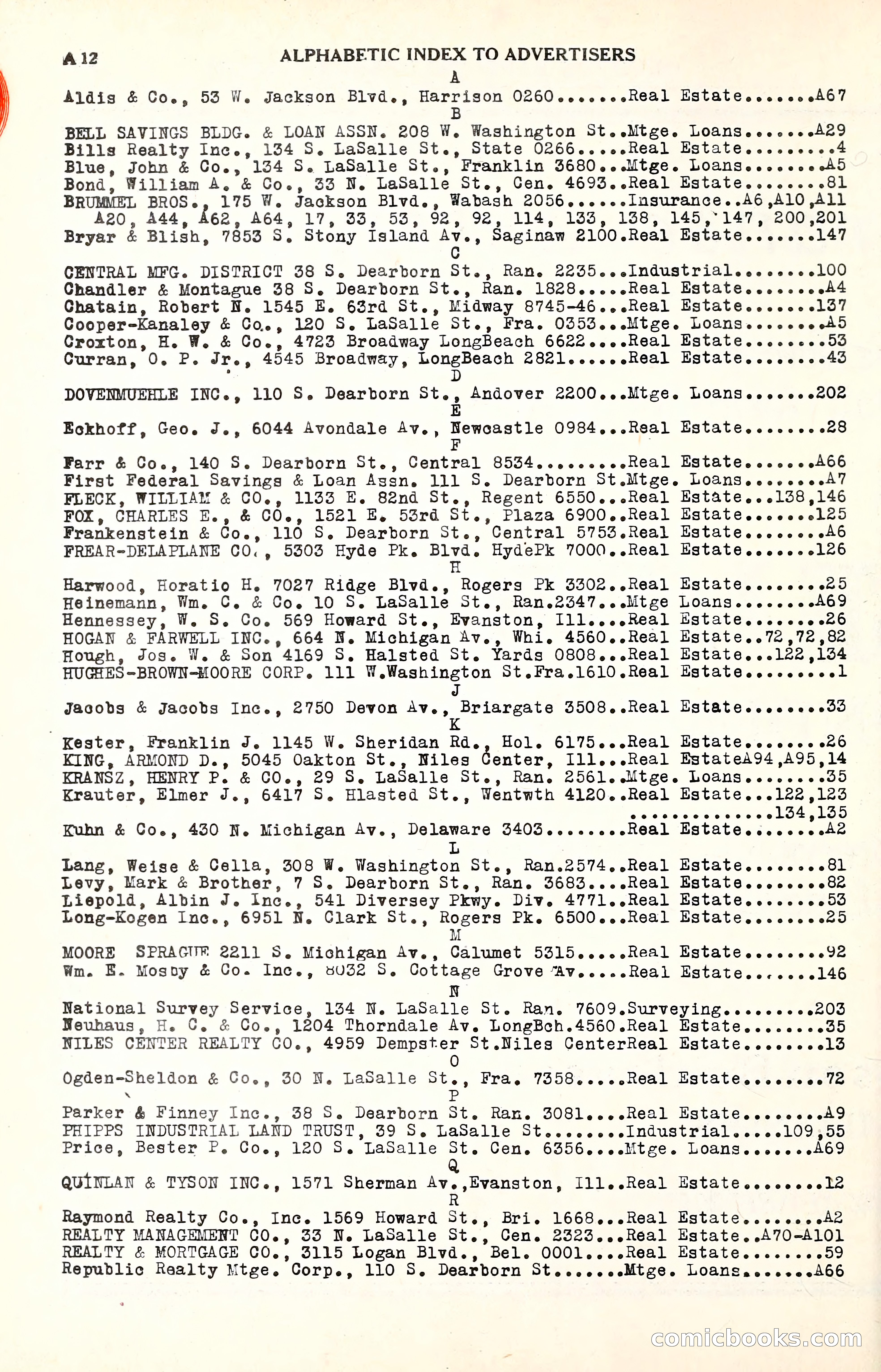 Olcott's Land Values Blue Book of Chicago — page 13 of 399