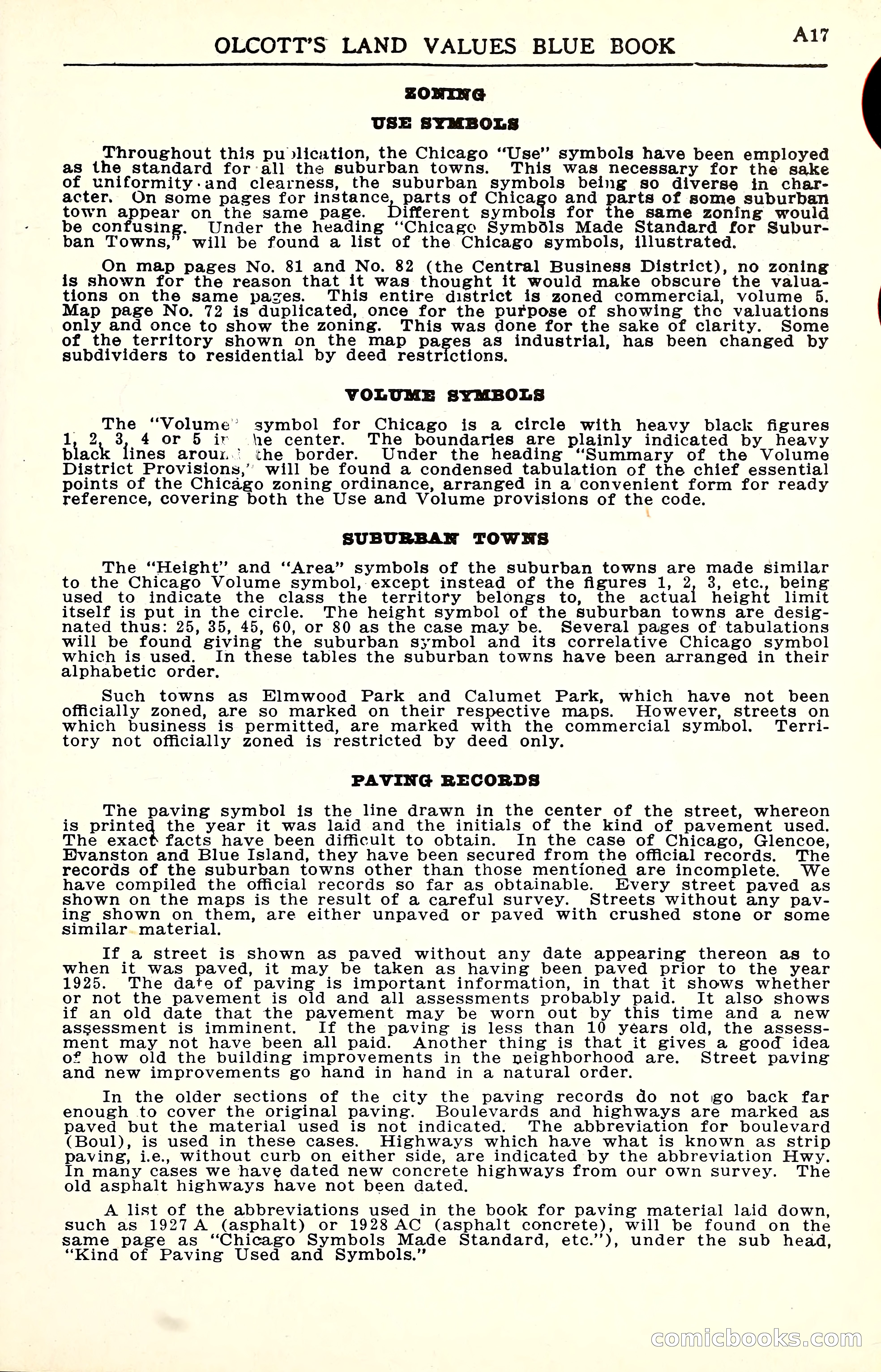 Olcott's Land Values Blue Book of Chicago — page 18 of 399