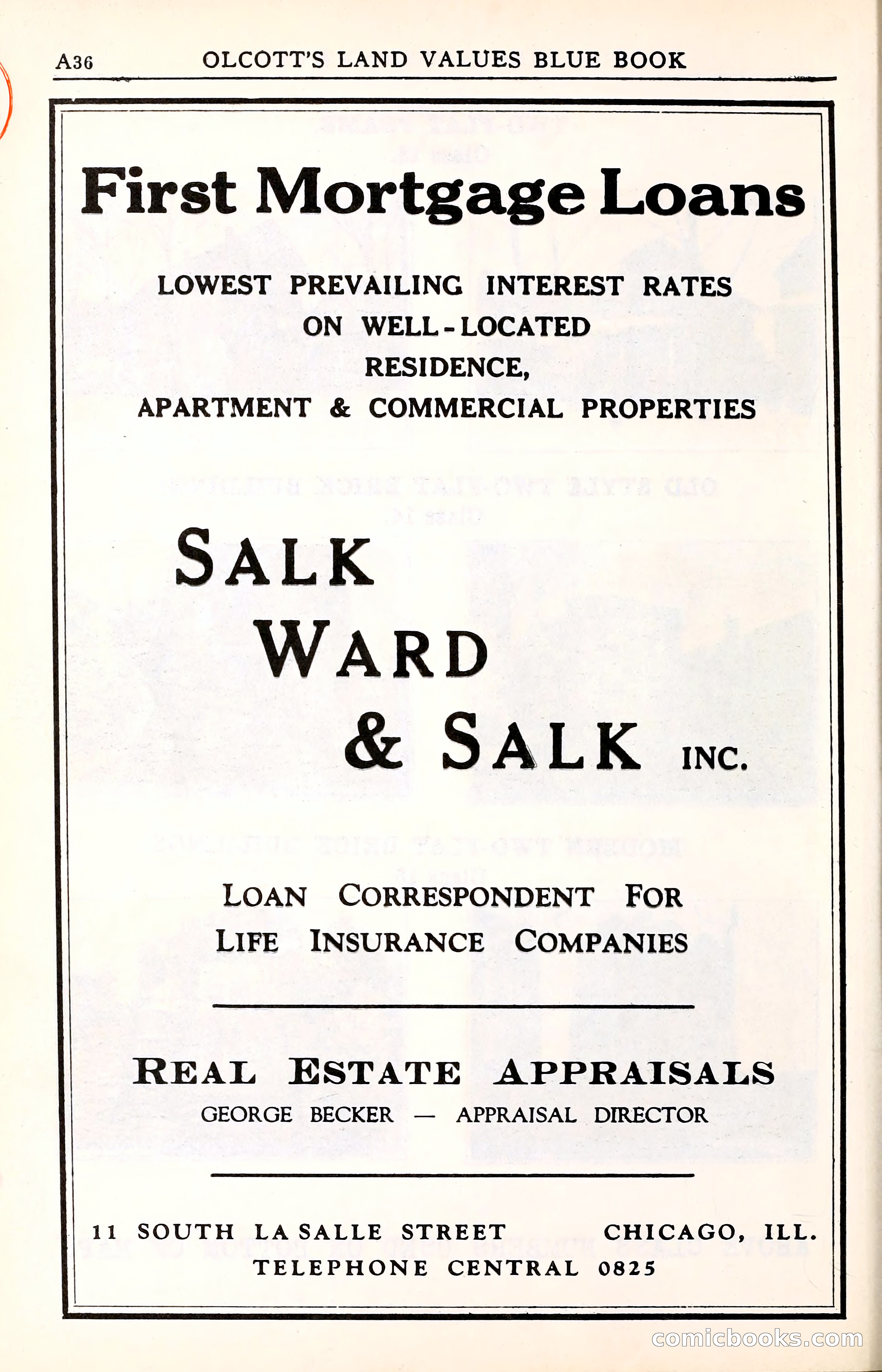 Olcott's Land Values Blue Book of Chicago — page 37 of 399