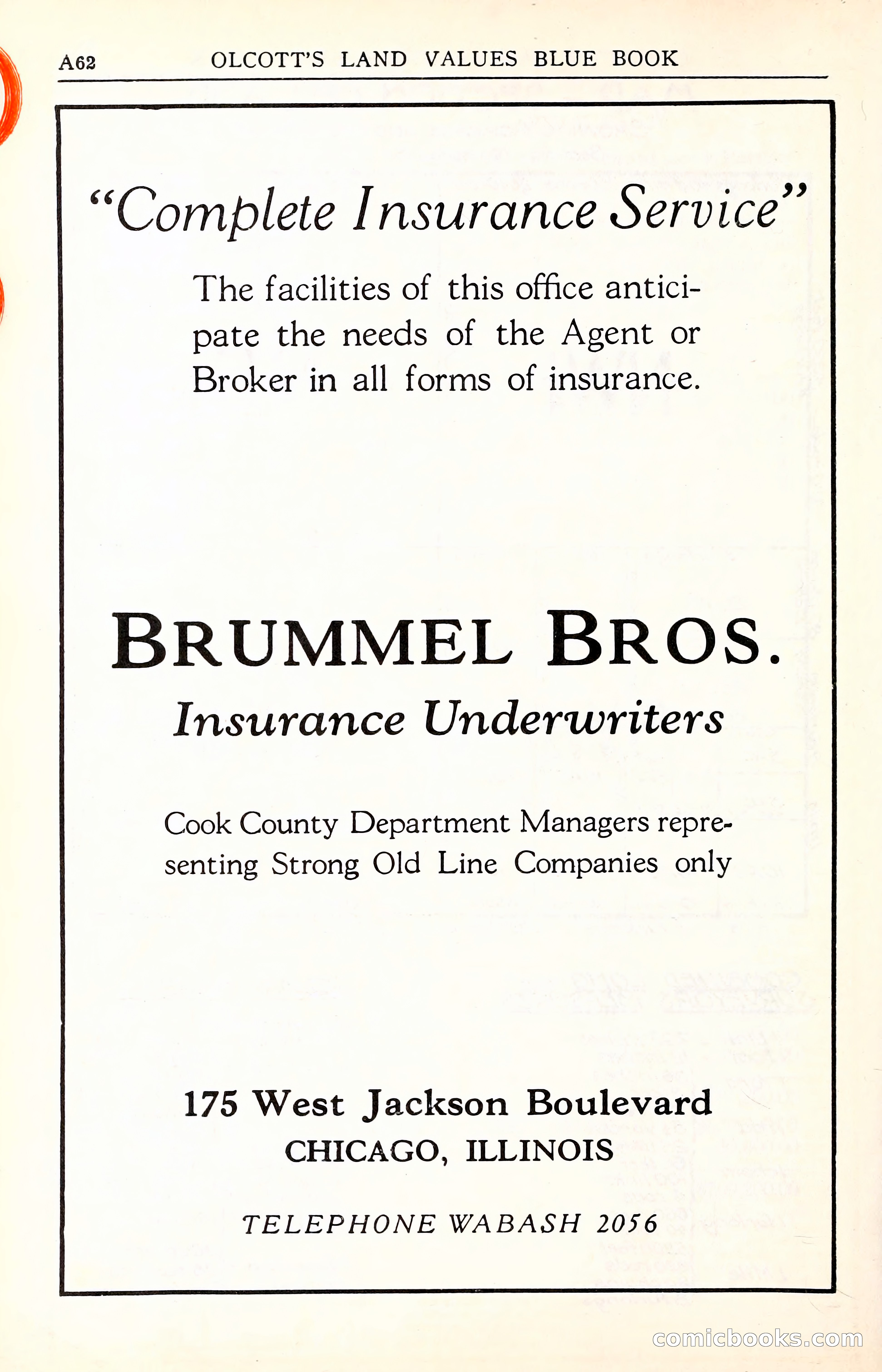 Olcott's Land Values Blue Book of Chicago — page 63 of 399