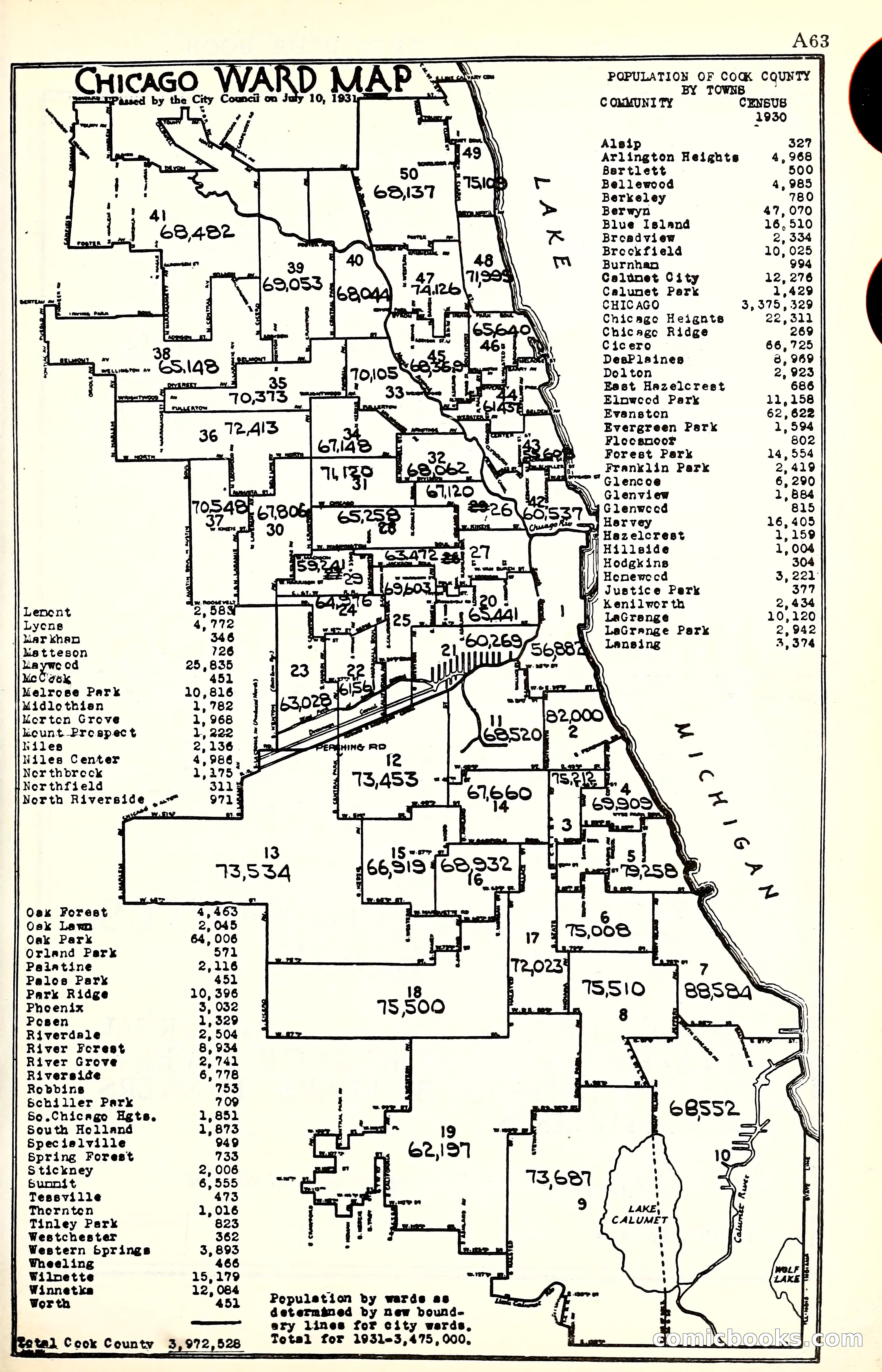 Olcott's Land Values Blue Book of Chicago — page 64 of 399