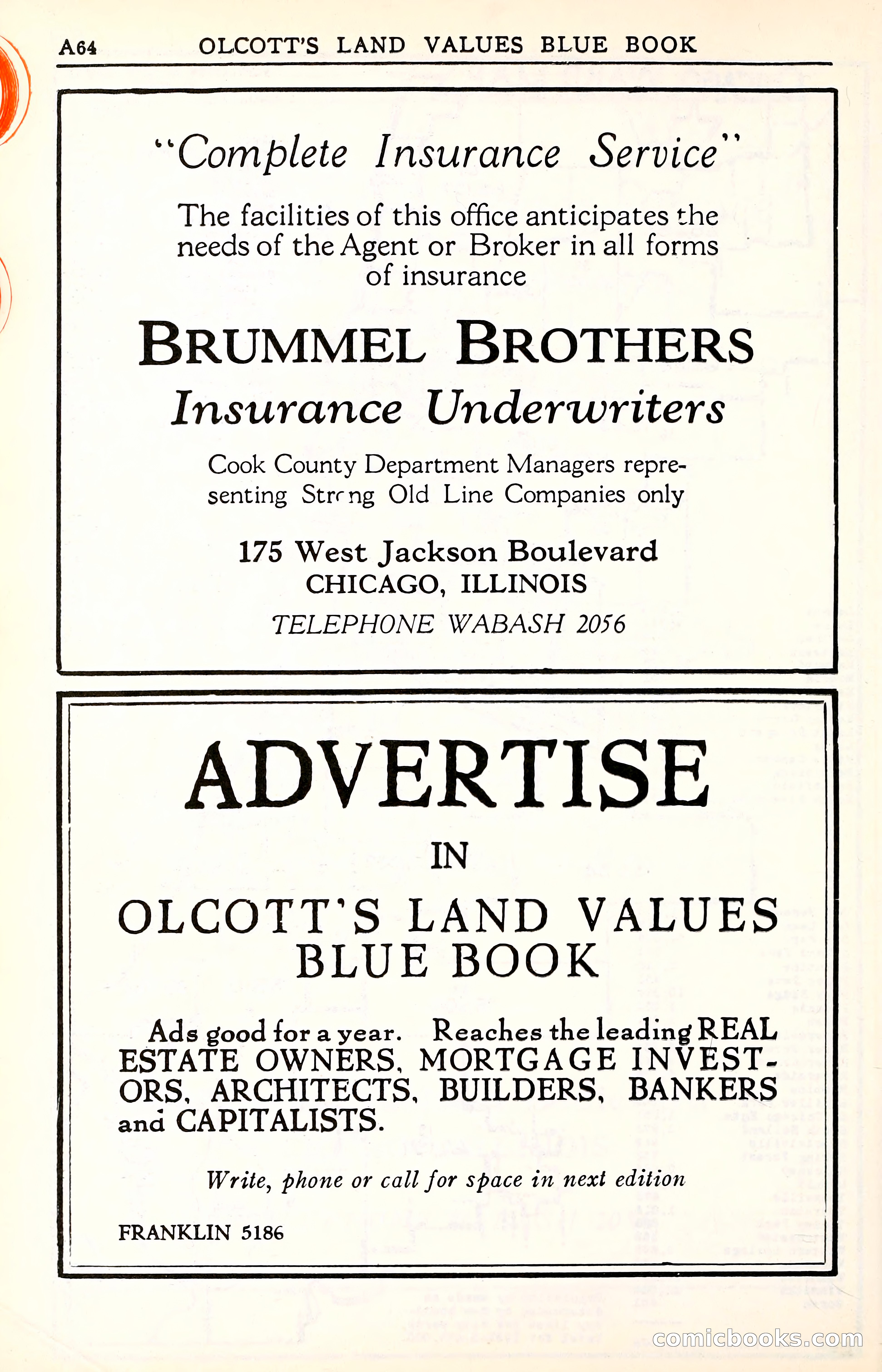 Olcott's Land Values Blue Book of Chicago — page 65 of 399