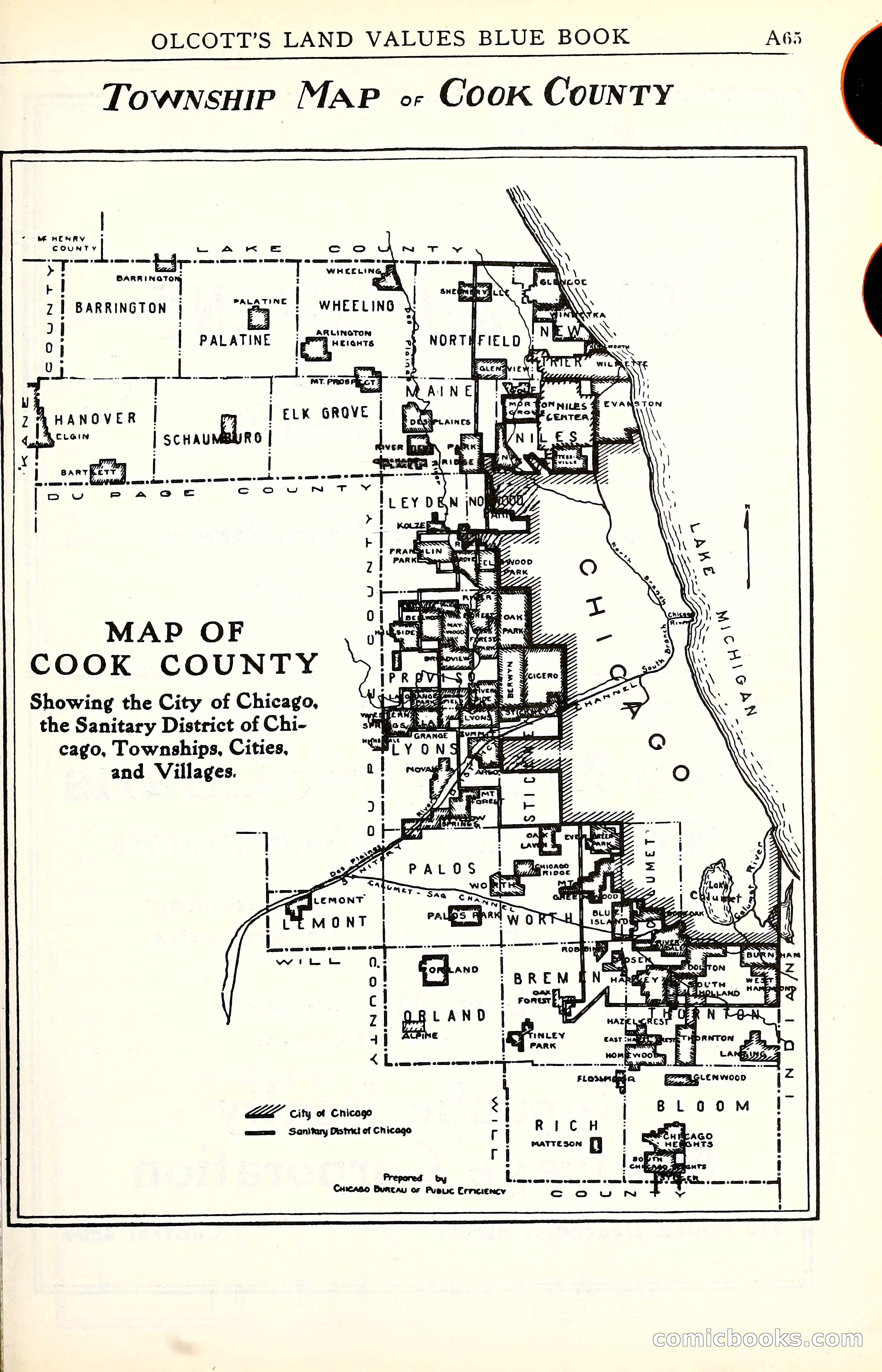 Olcott's Land Values Blue Book of Chicago — page 66 of 399