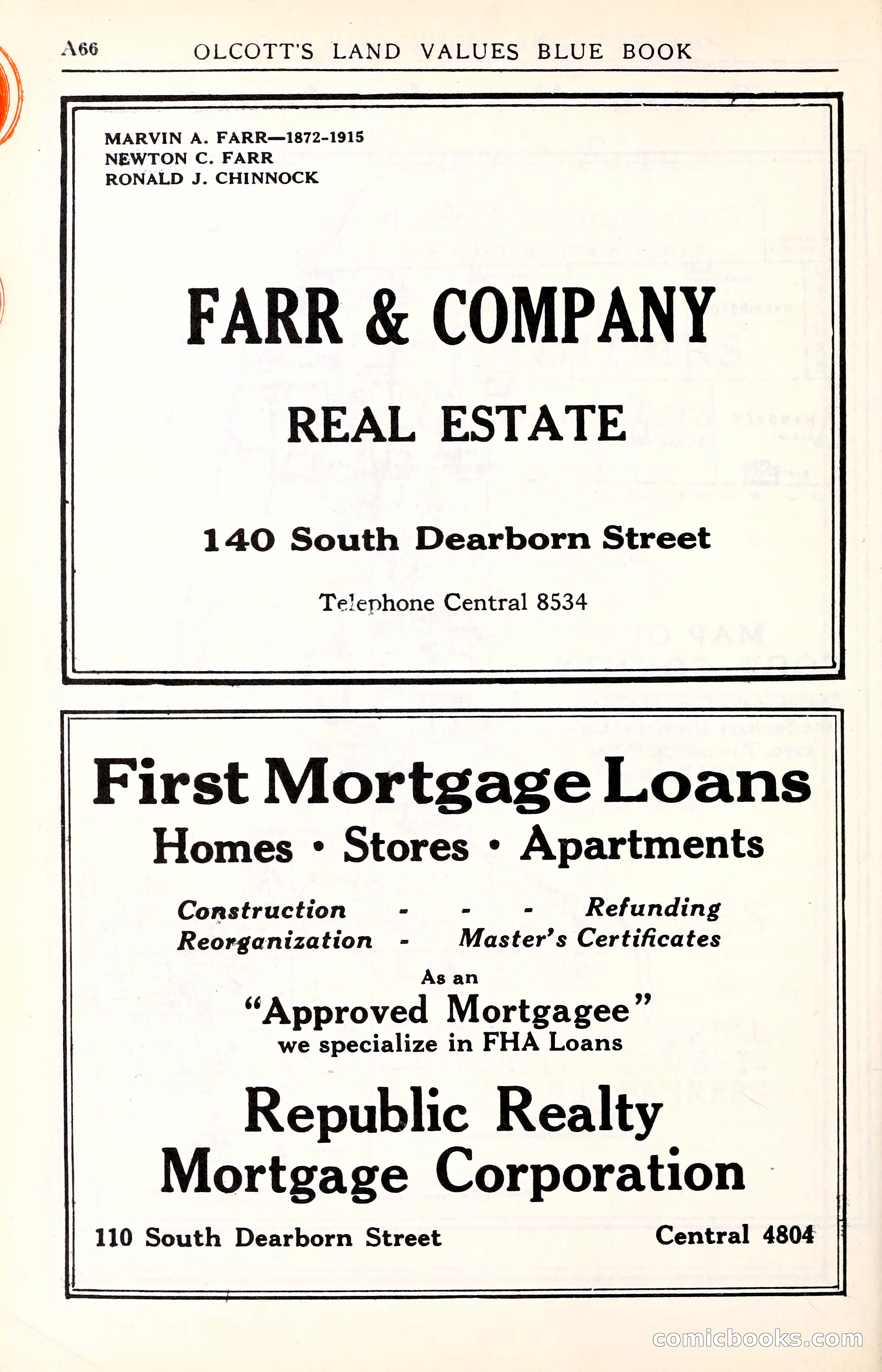 Olcott's Land Values Blue Book of Chicago — page 67 of 399