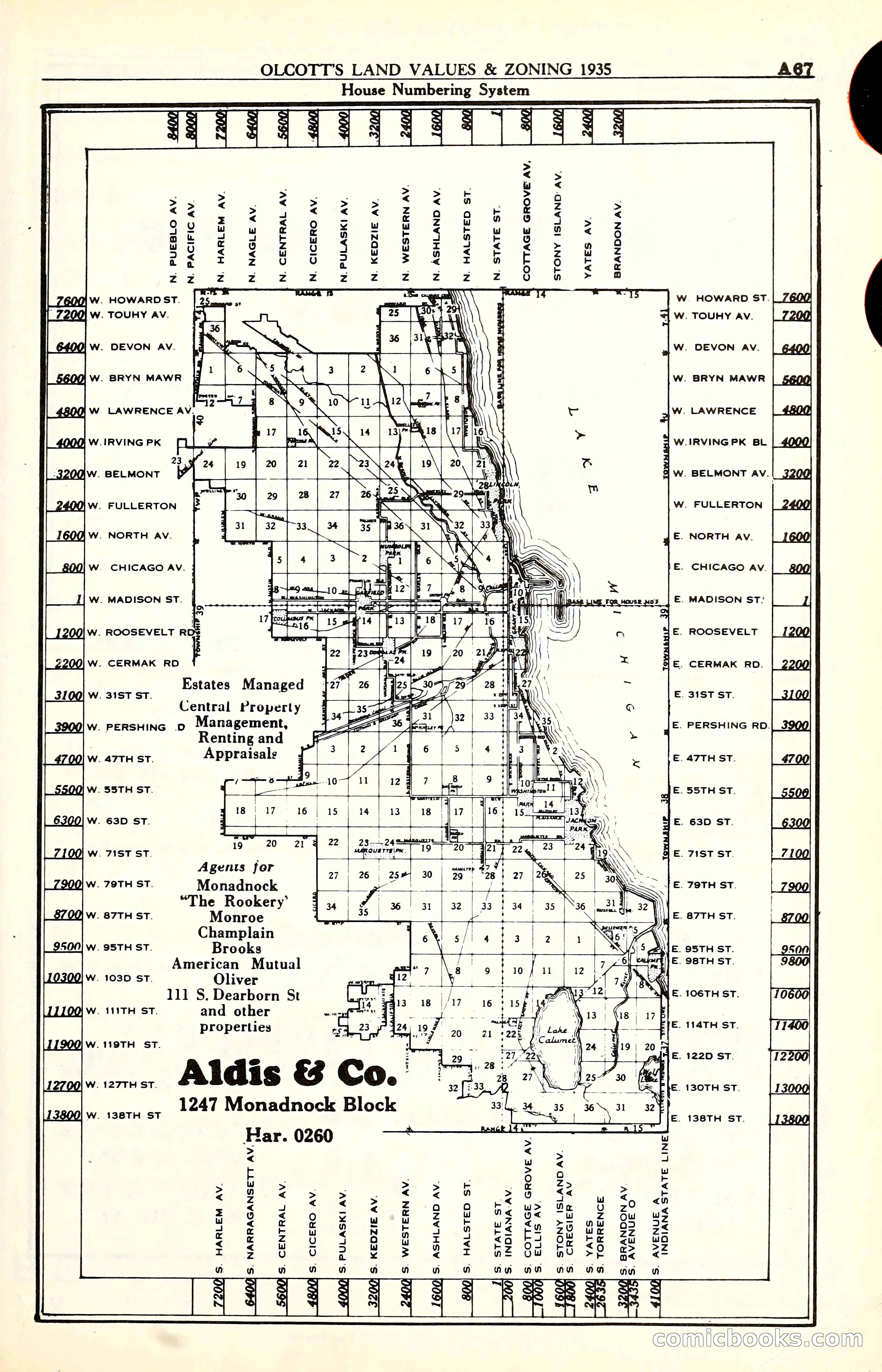 Olcott's Land Values Blue Book of Chicago — page 68 of 399